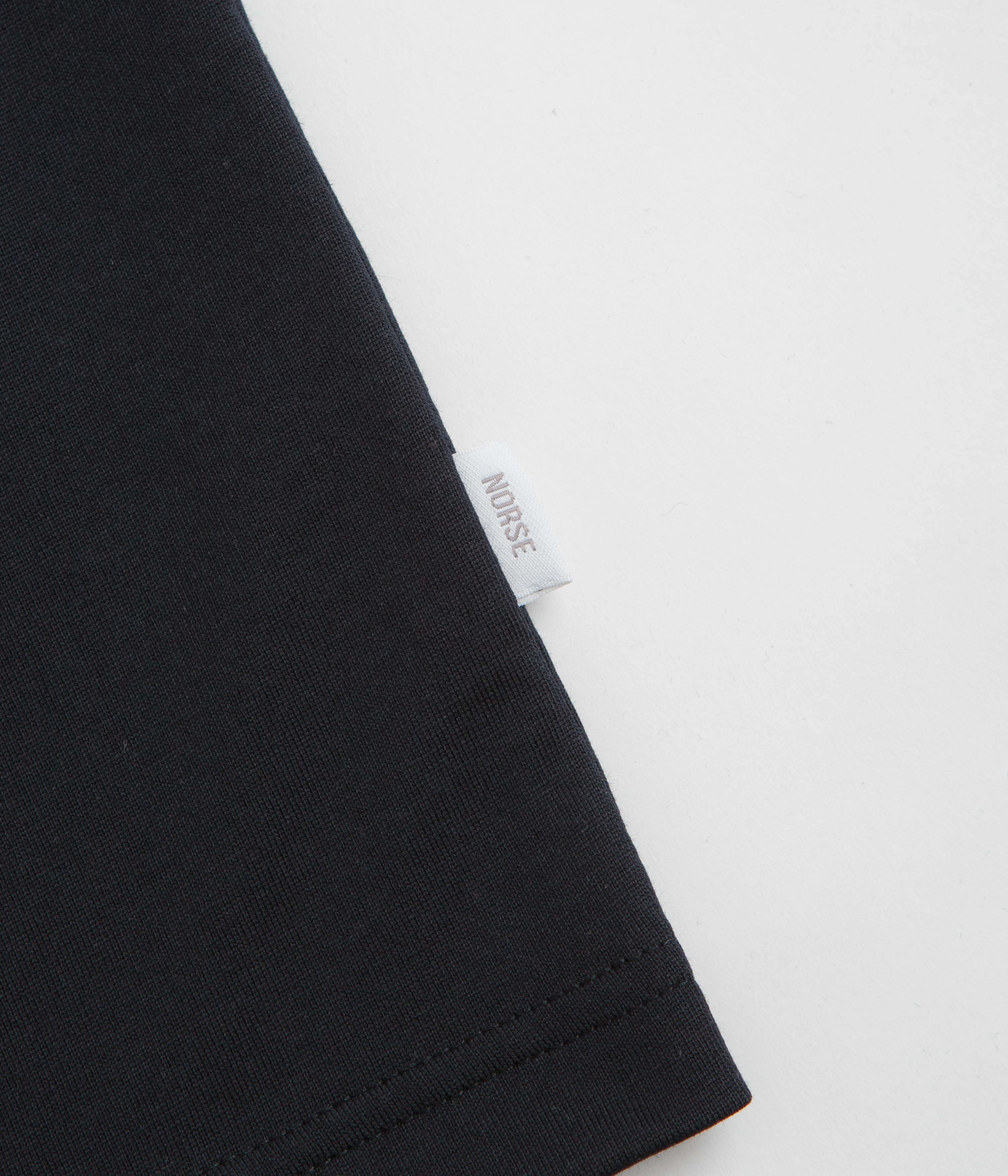 Modern Casual Norse Projects Standard T-Shirt - Dark Navy