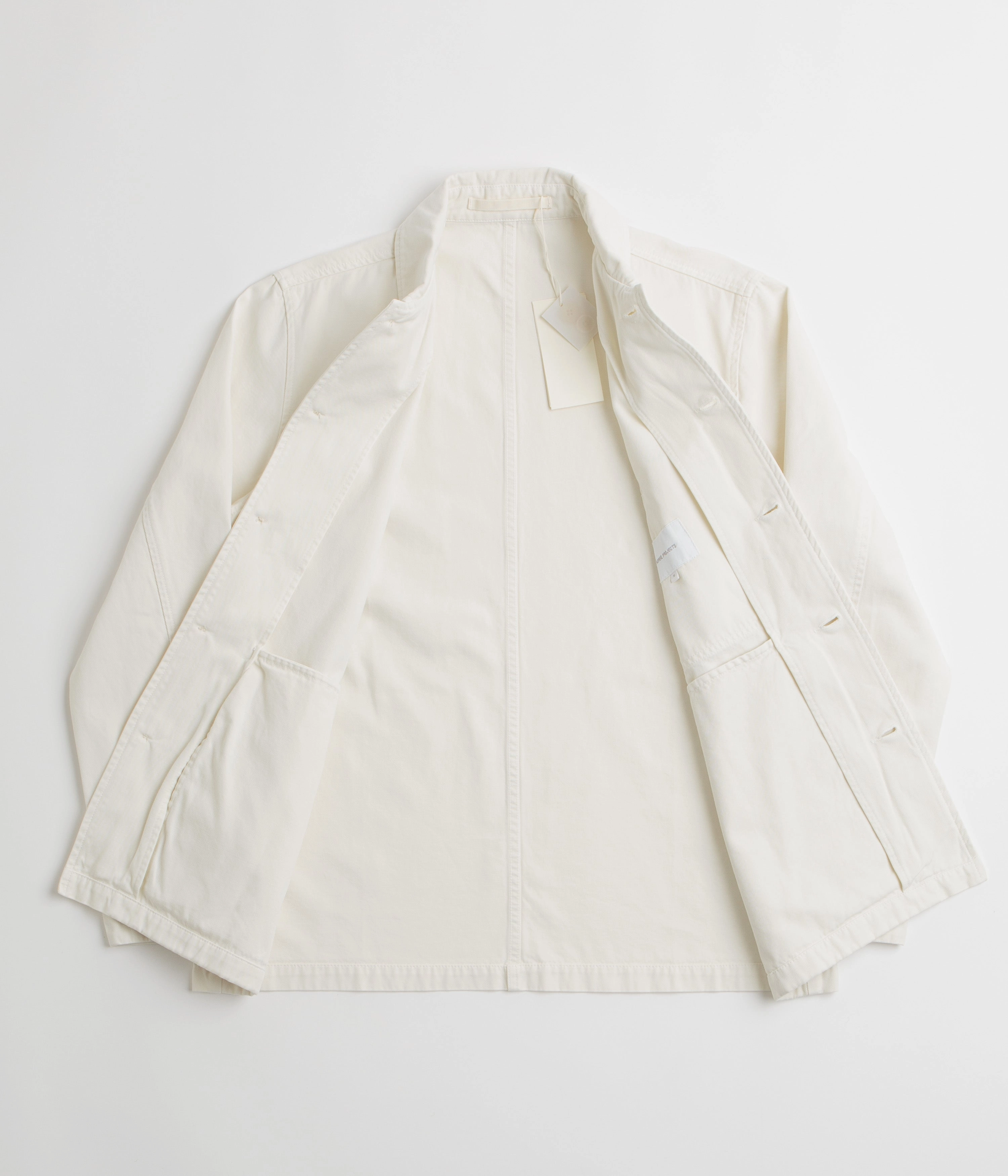 Street Function Norse Projects Standard Twill Overshirt - Ecru