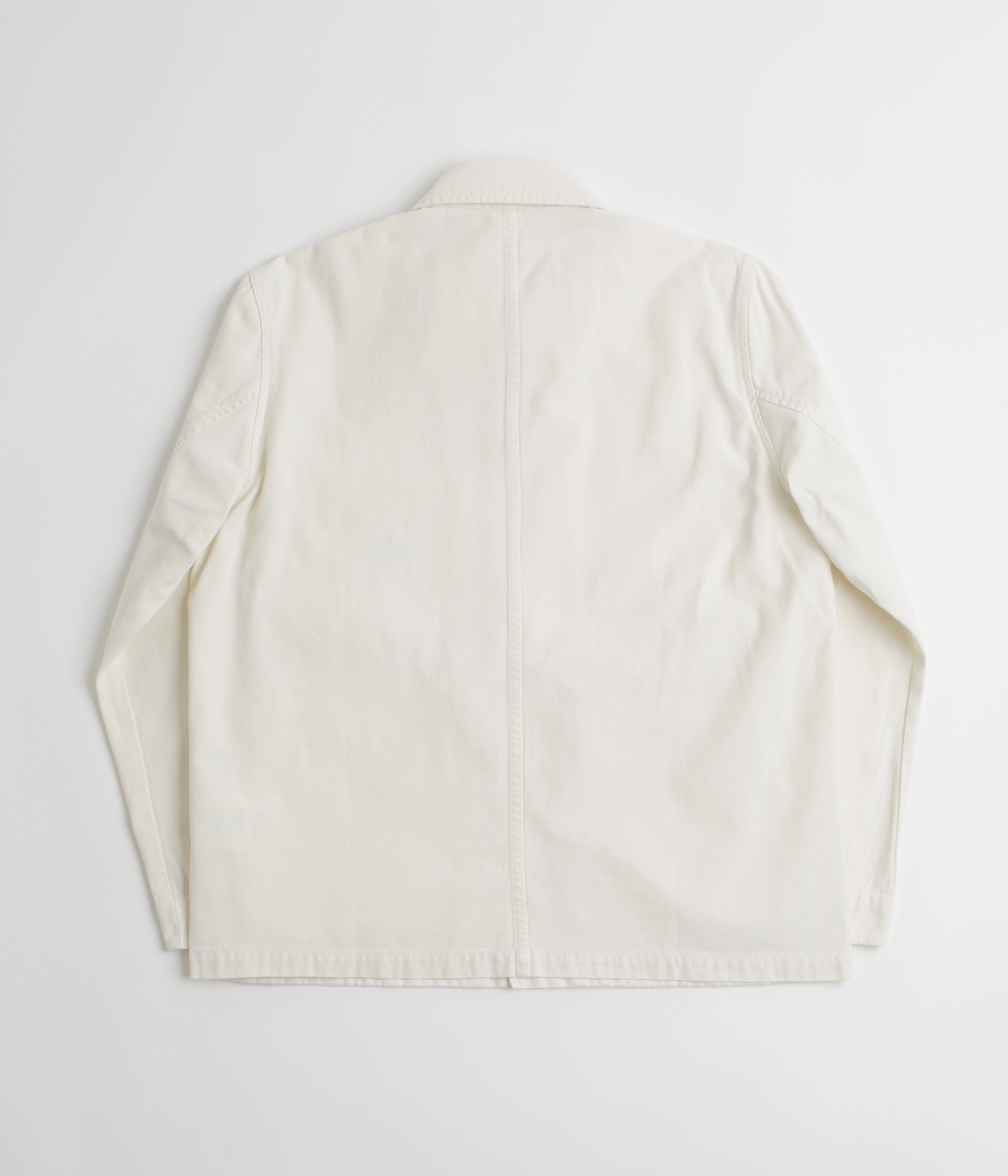 Norse Projects Standard Twill Overshirt - Ecru Under Shell