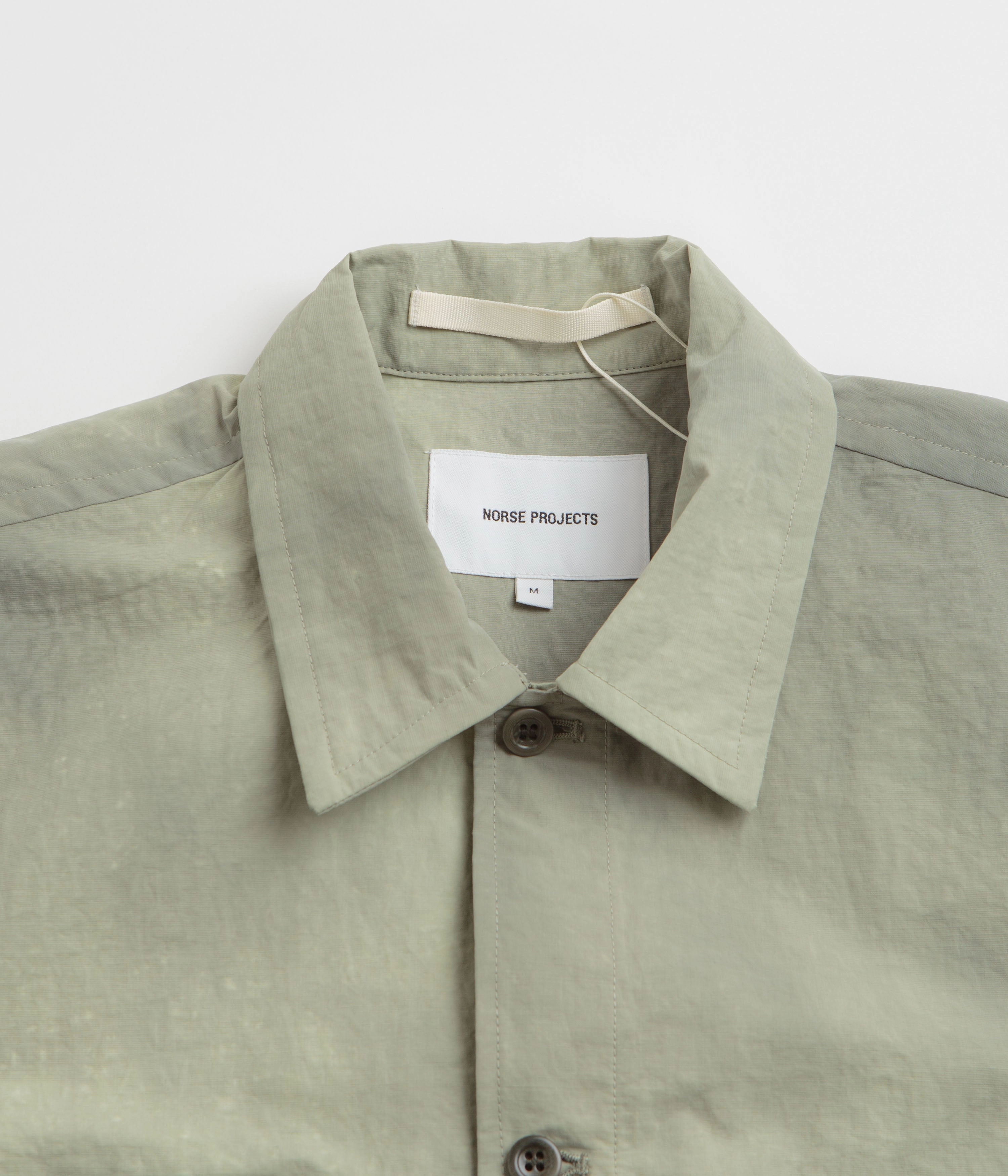 Weather Defense Outdoors Day Norse Projects Ulrik Wave Dye Overshirt - Clay