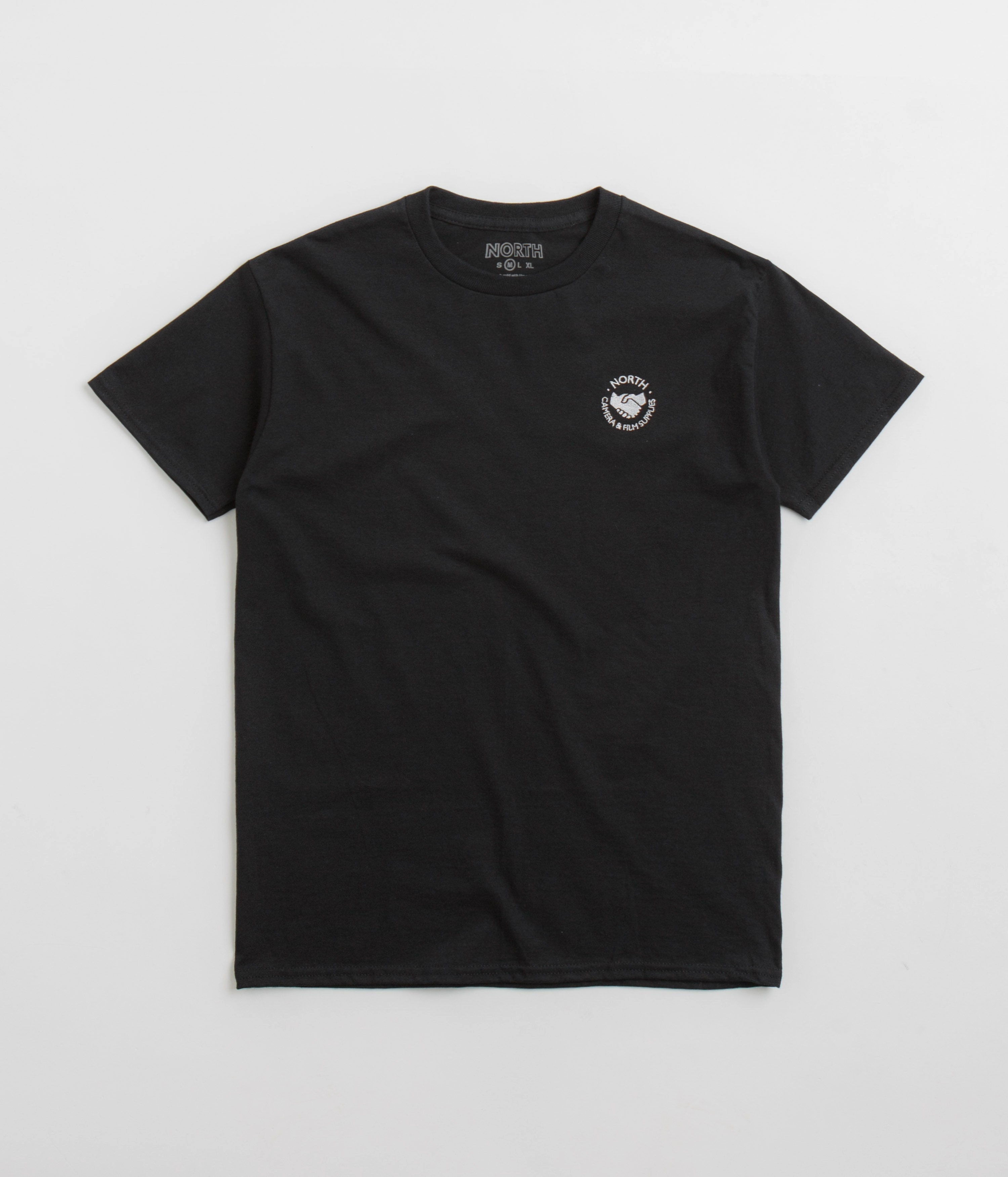 UV Protection North Supplies Logo T-Shirt - Black / White