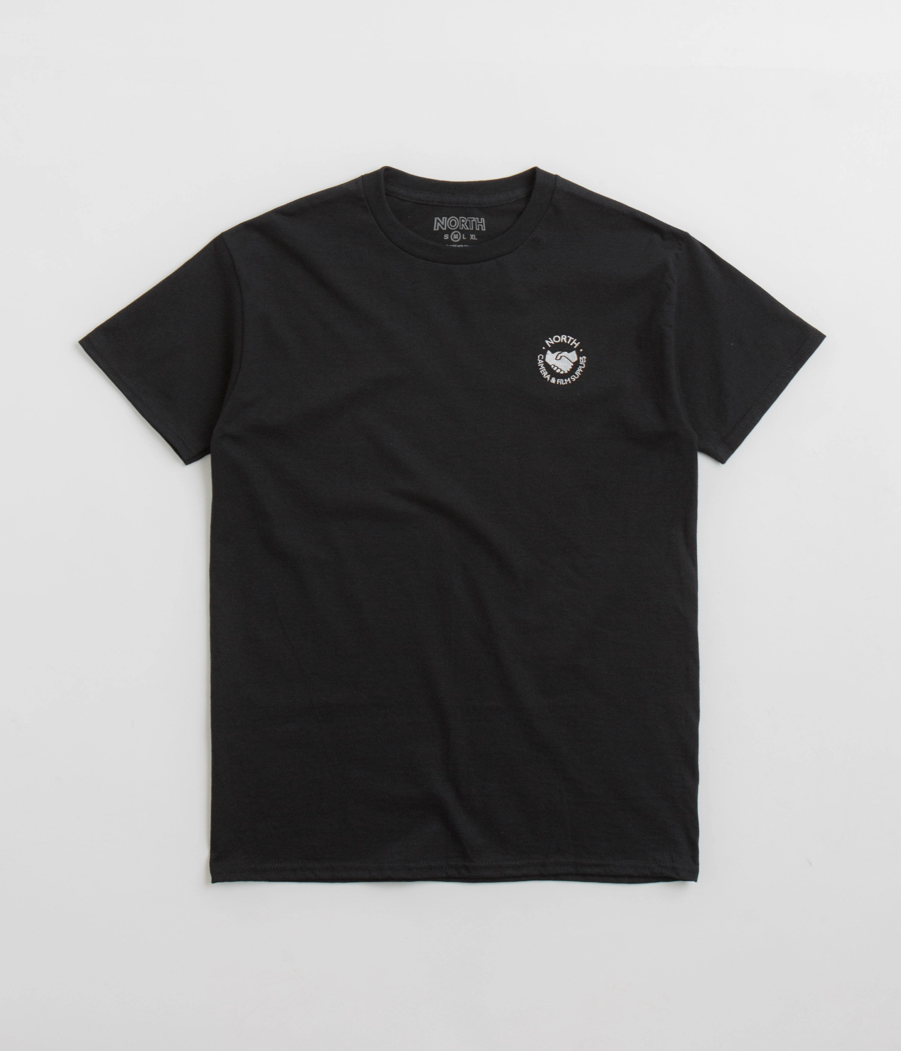North Supplies Logo T-Shirt - Black / White Unisex style