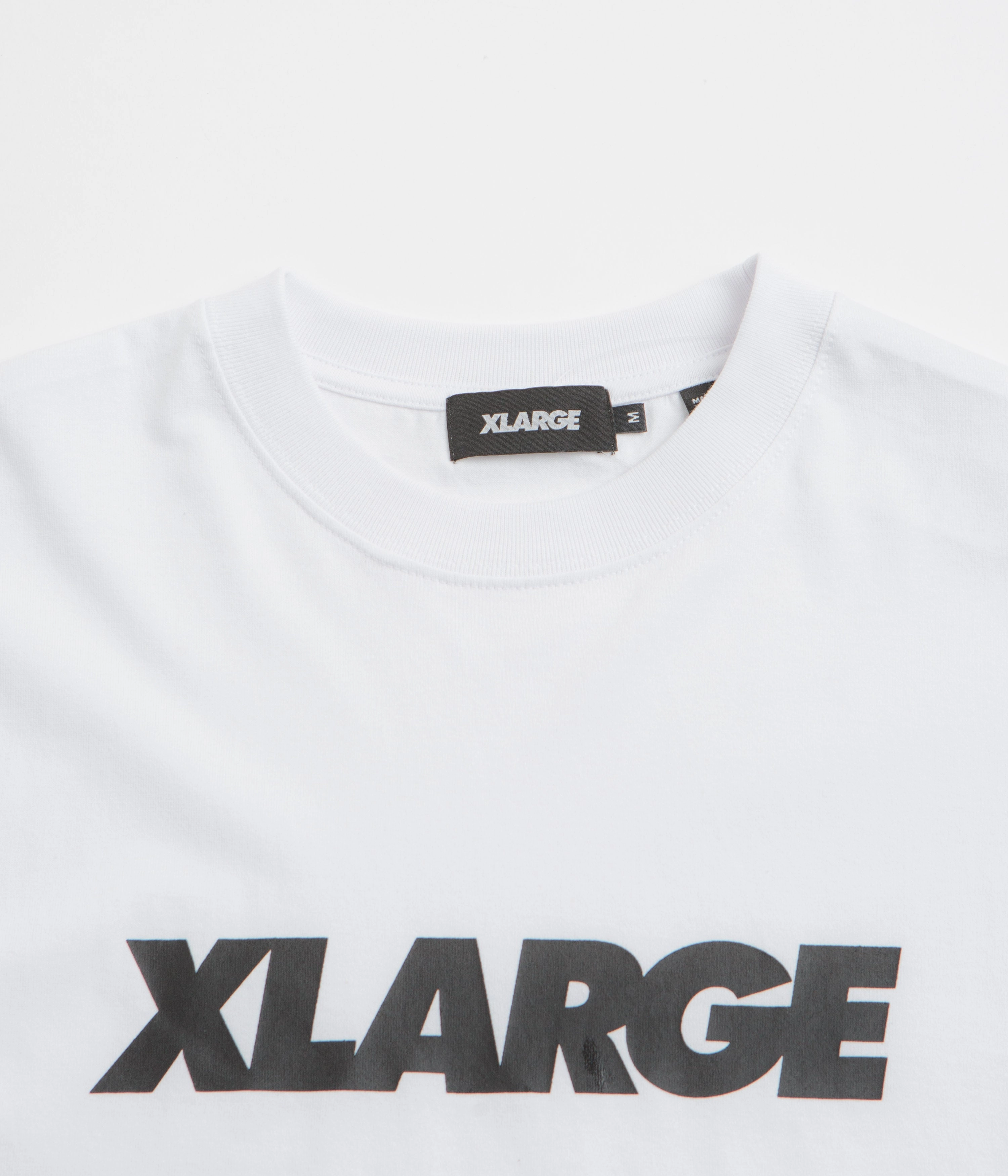 XLarge Standard Logo T-Shirt - White Cozy And Warm ethical