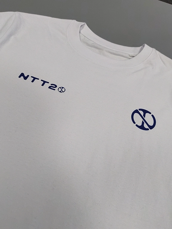 Seasonal Trend Eco Friendly Dye NTT20 Heavy Organic Tee - White
