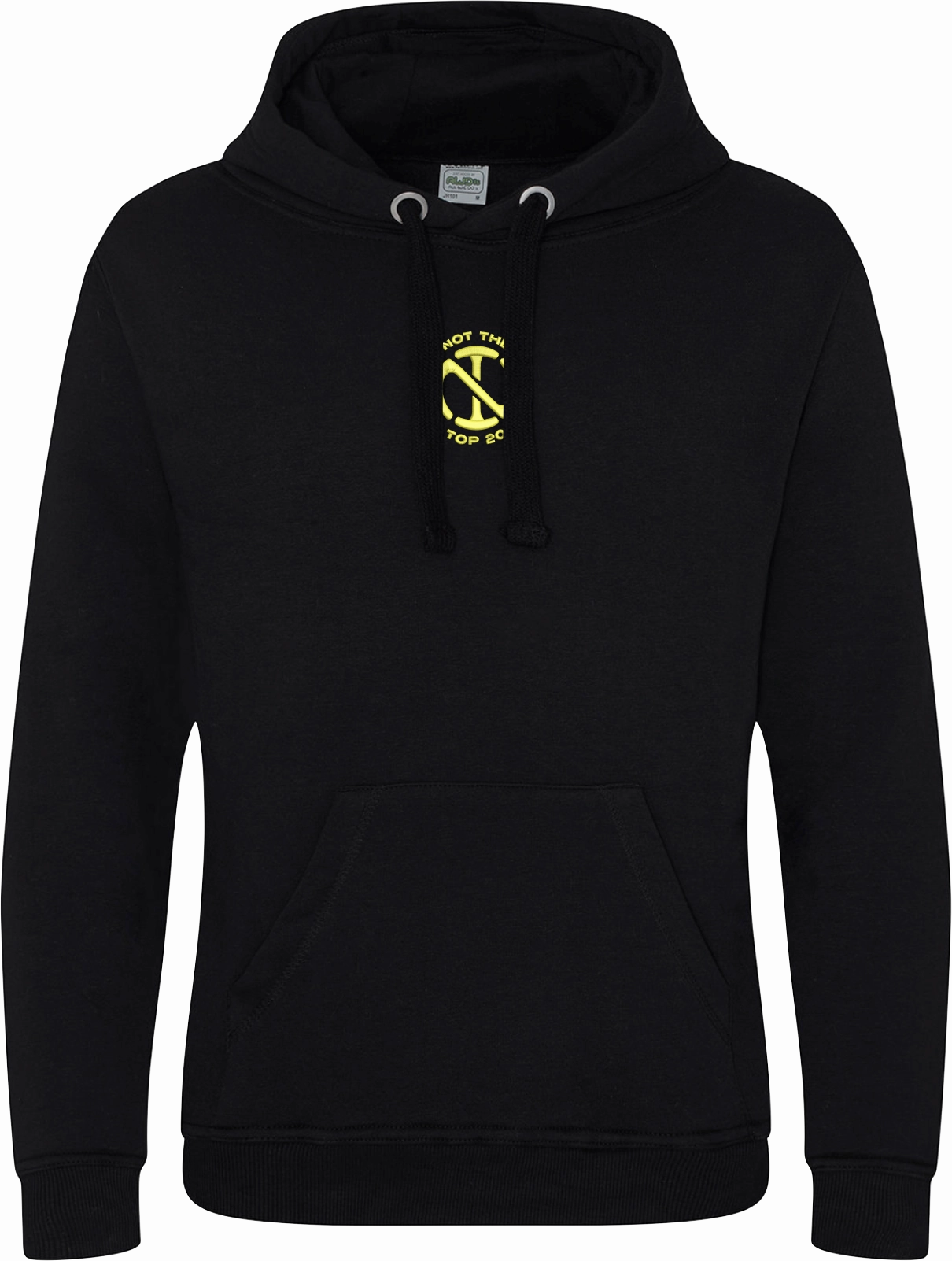 Tonal Logo Embroidery surfing clothes NTT20 Heavyweight Hoodie - Black
