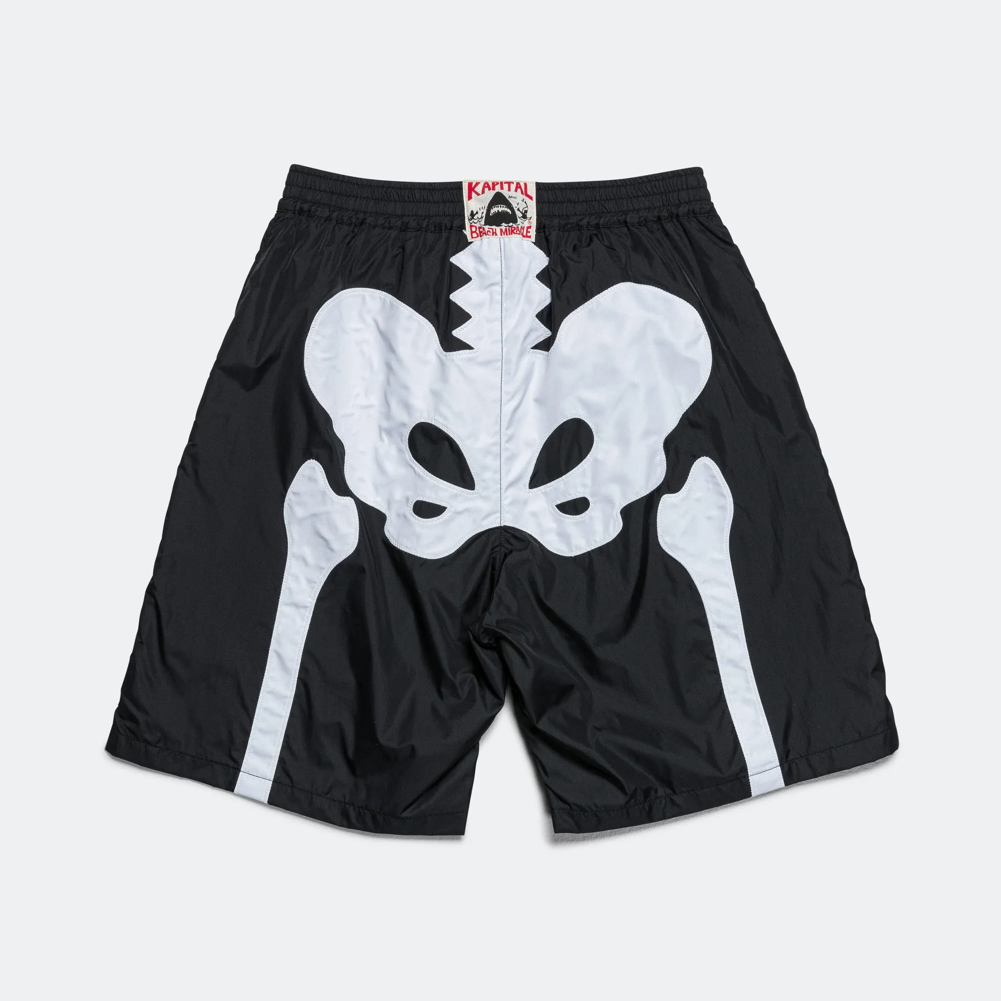 kids Travel Clothing Nylon BONE Swim Trunks - Black