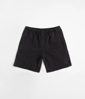 Non Irritating Tags Obey Easy Denim Carpenter Shorts - Black