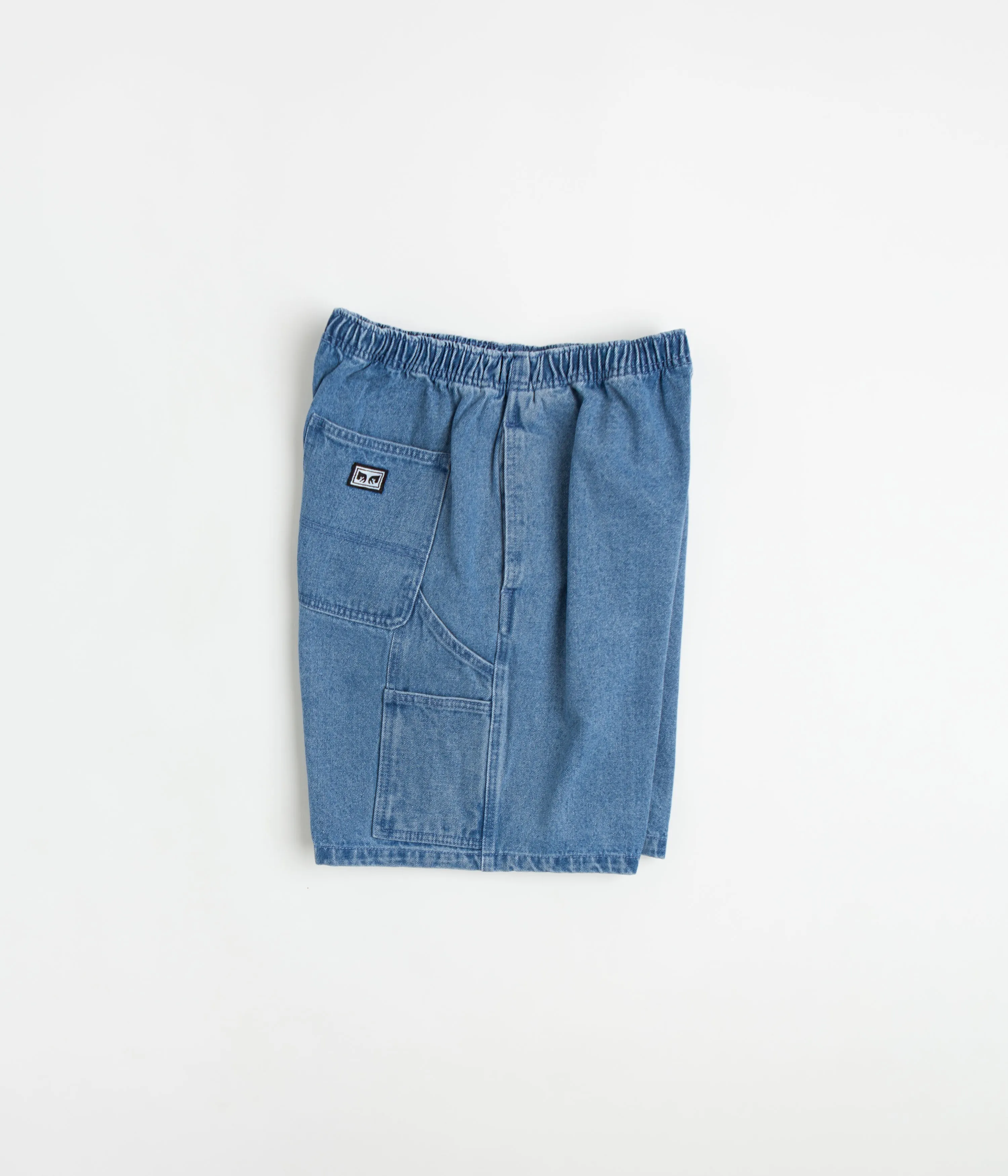 Obey Easy Denim Carpenter Shorts - Light Indigo Ultimate Ventilation Channels formal alternative
