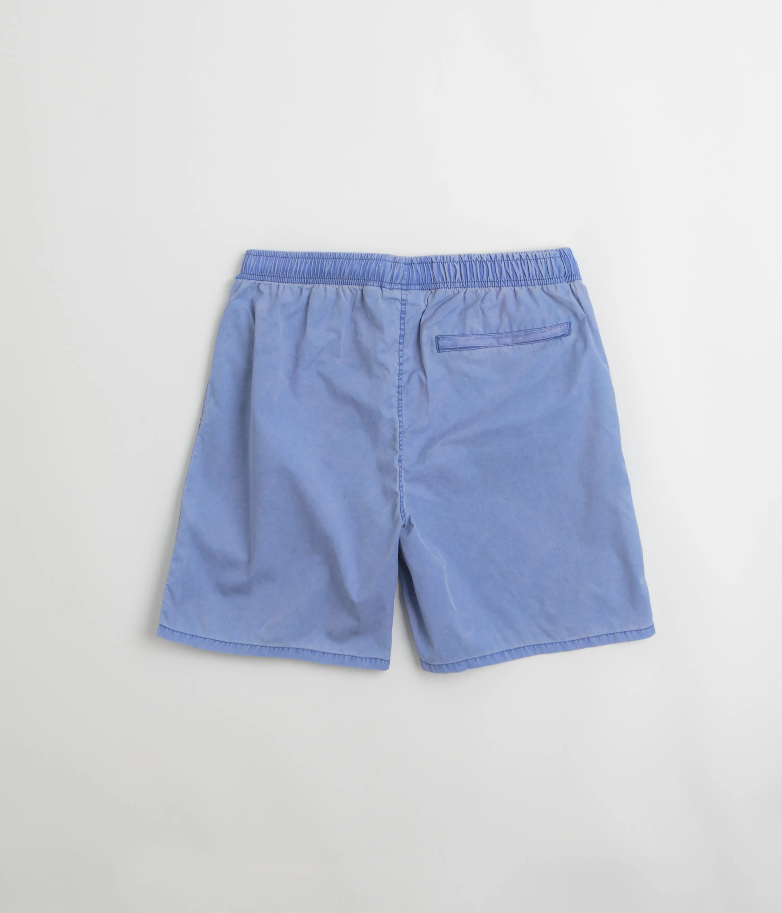 Eco Friendly Dye Process MoistureWickingLining Obey Easy Pigment Cotton Nylon Shorts - Pigment Dazzling Blue