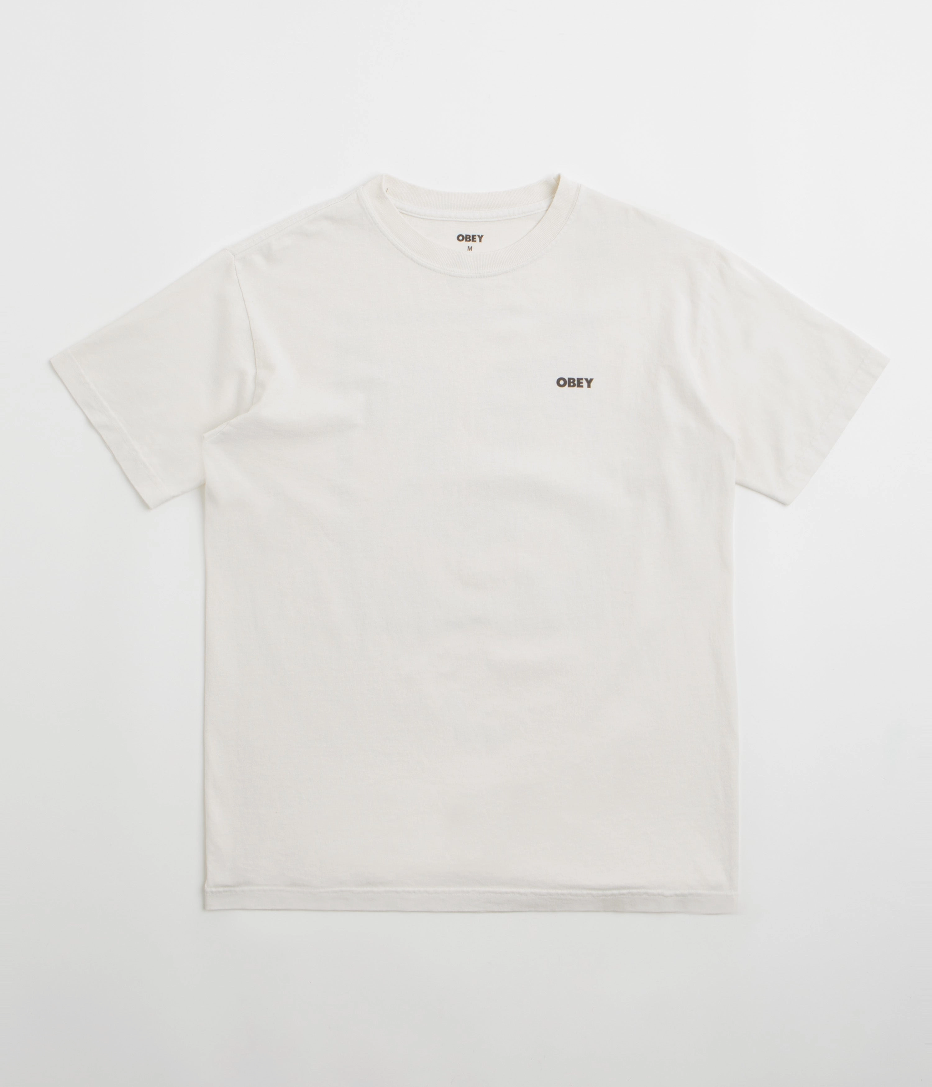 ReinforcedShoulderPanels Obey Bold Icon Face T-Shirt - Pigment Chalk