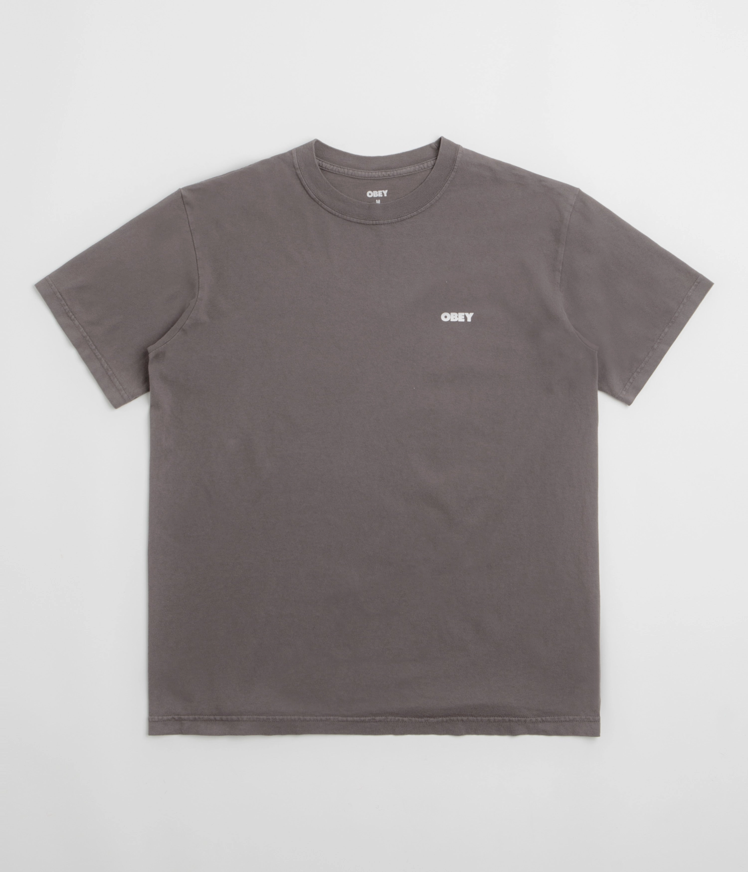 Obey Bold Icon Face T-Shirt - Pigment Dusty Black Personalized