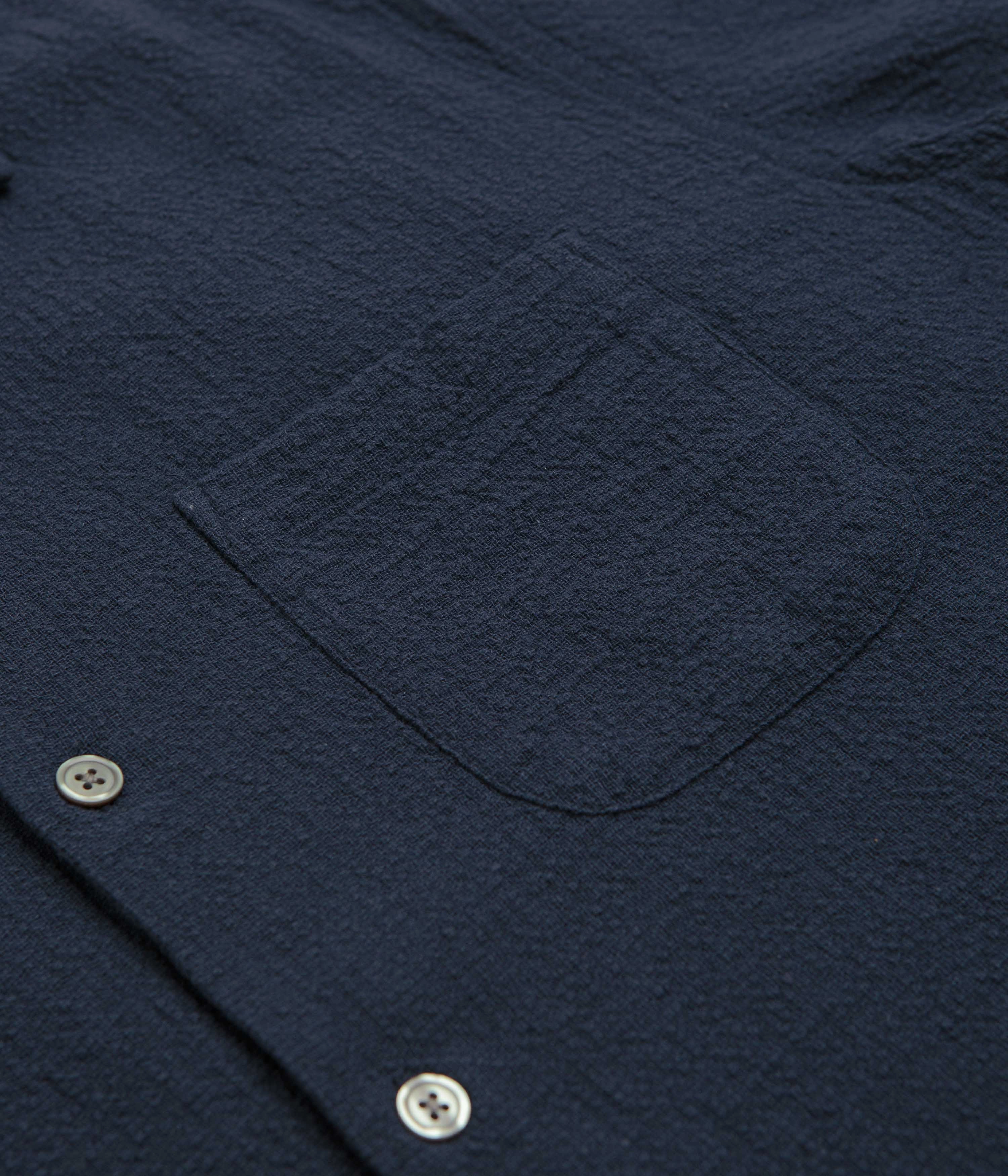 Obey Curtis Short Sleeve Shirt - Navy Ultra Soft Interior Customizable Option