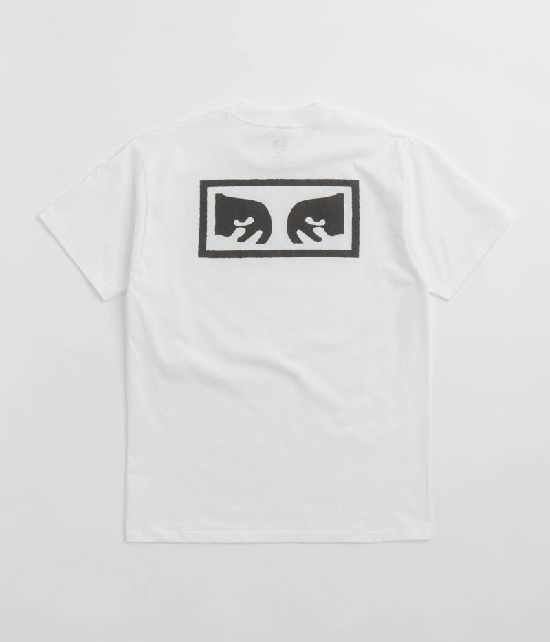 Abstract print Chill Comfort Obey Eyes 3 T-Shirt - White