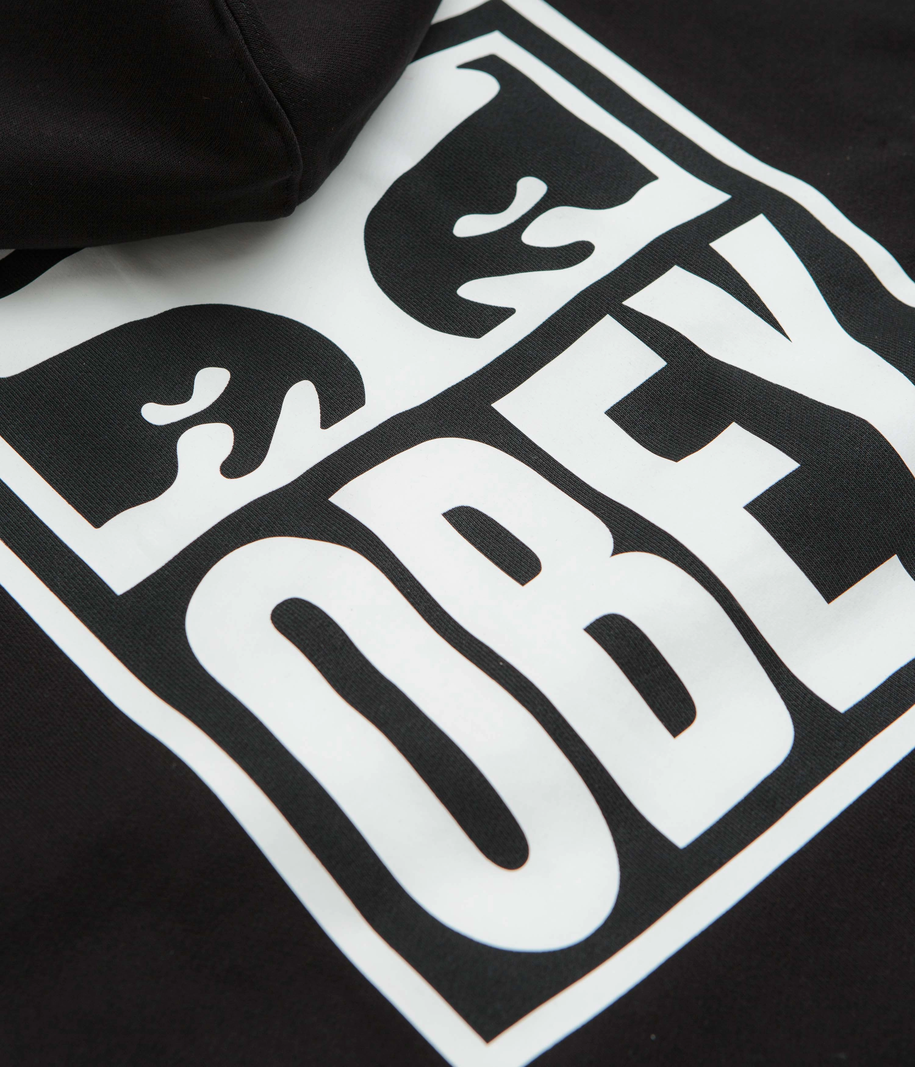 Obey Eyes Icon 2 Hoodie - Black New Arrival Artistic Detail