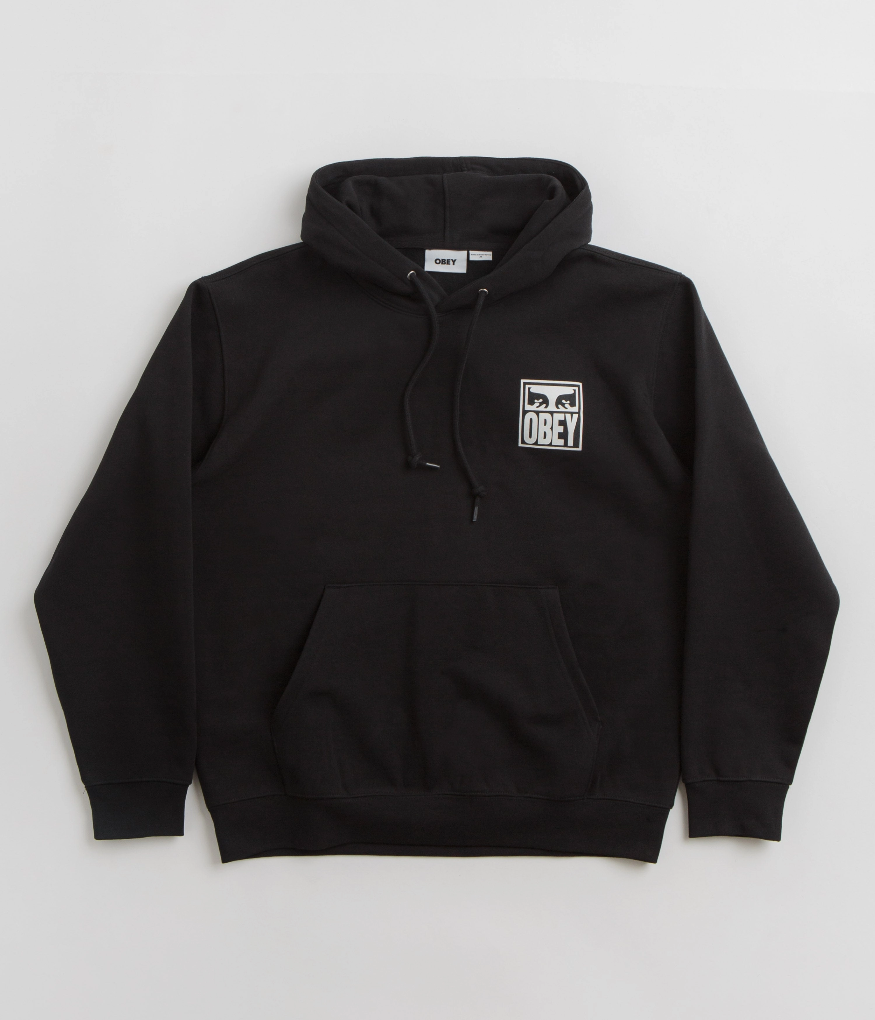 Obey Eyes Icon Hoodie - Black Corduroy feel Eid wear