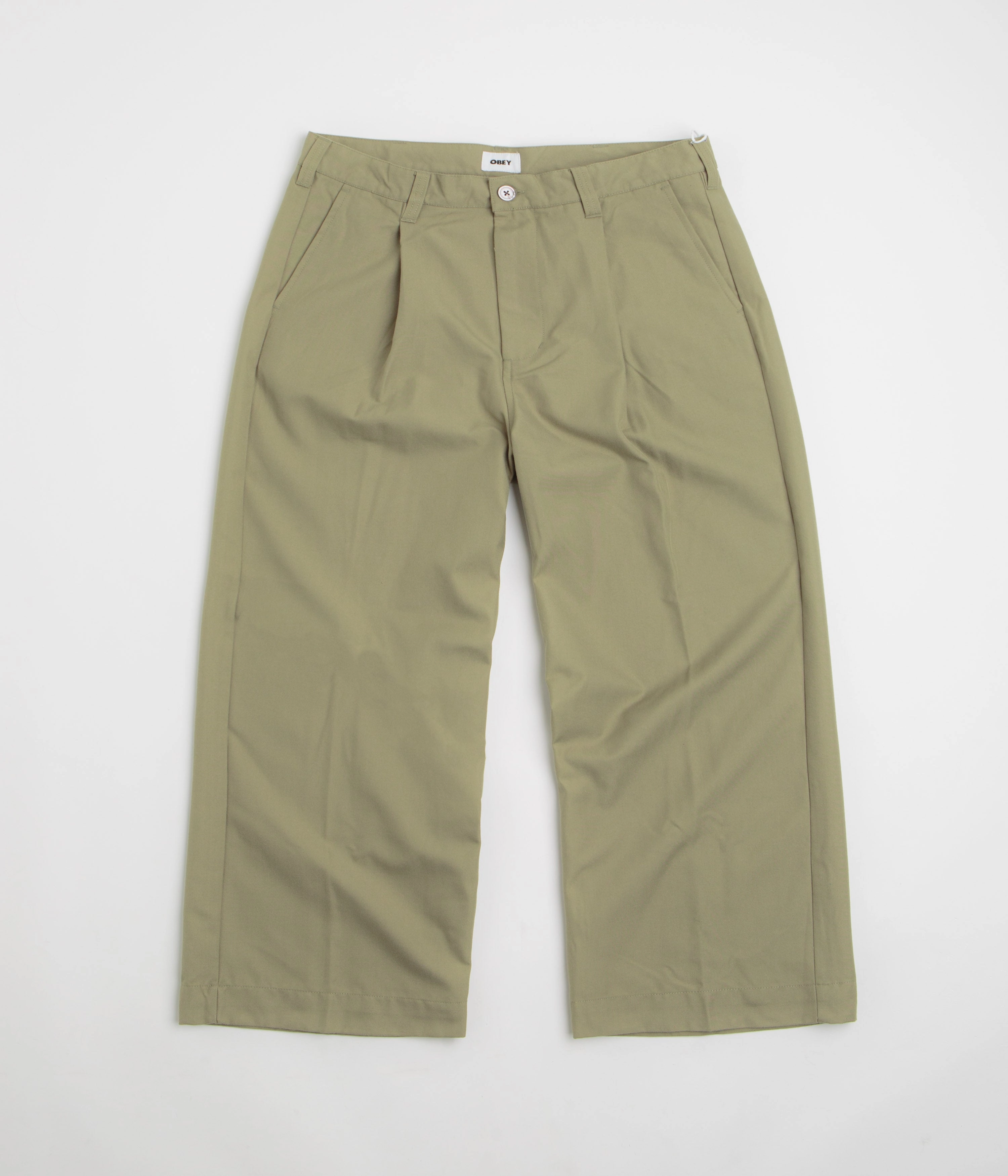 Obey Oliver Pleated Pants - Mermaid Cool Weather