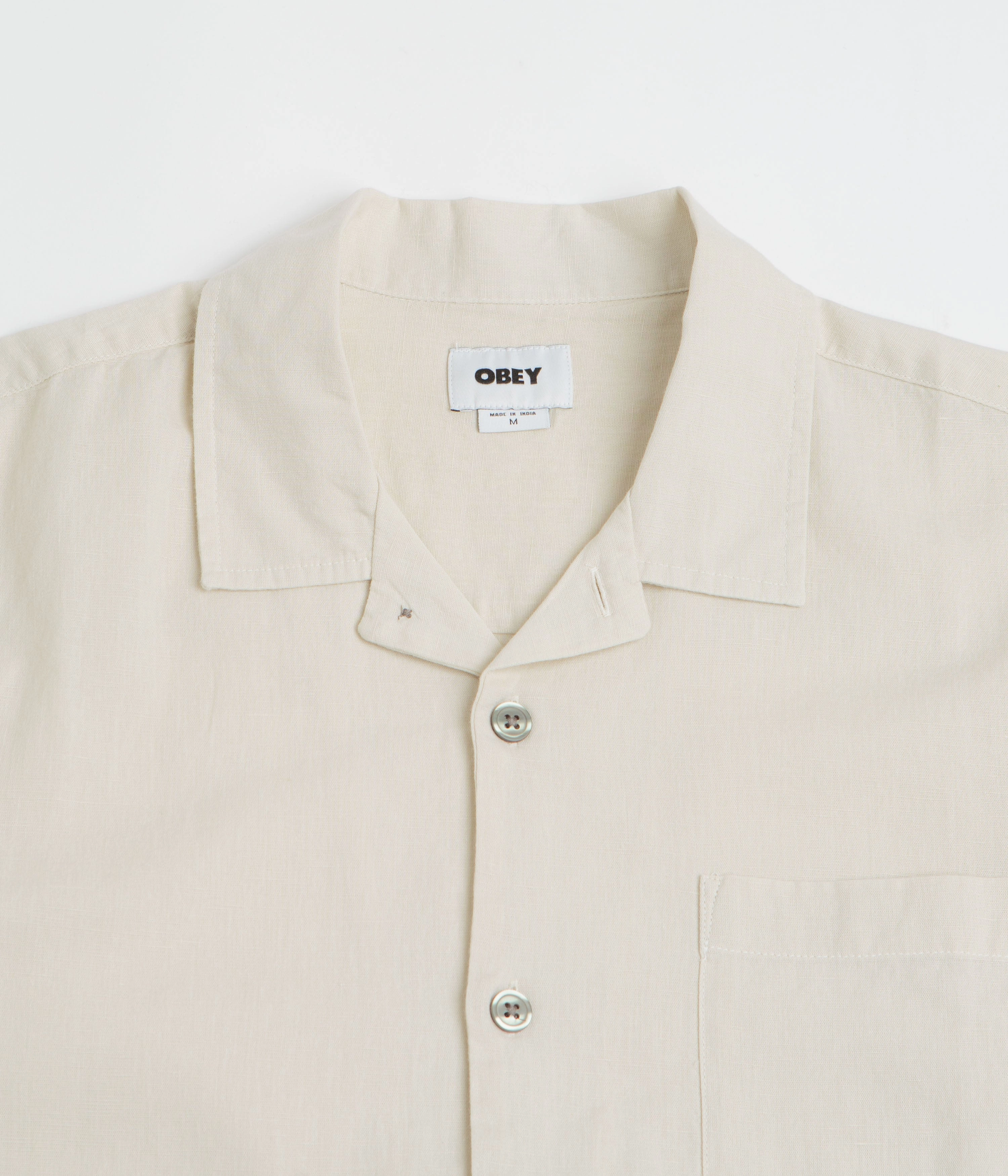 Artistic Design Designer Touch Obey Quentin Short Sleeve Shirt - Birch Multi