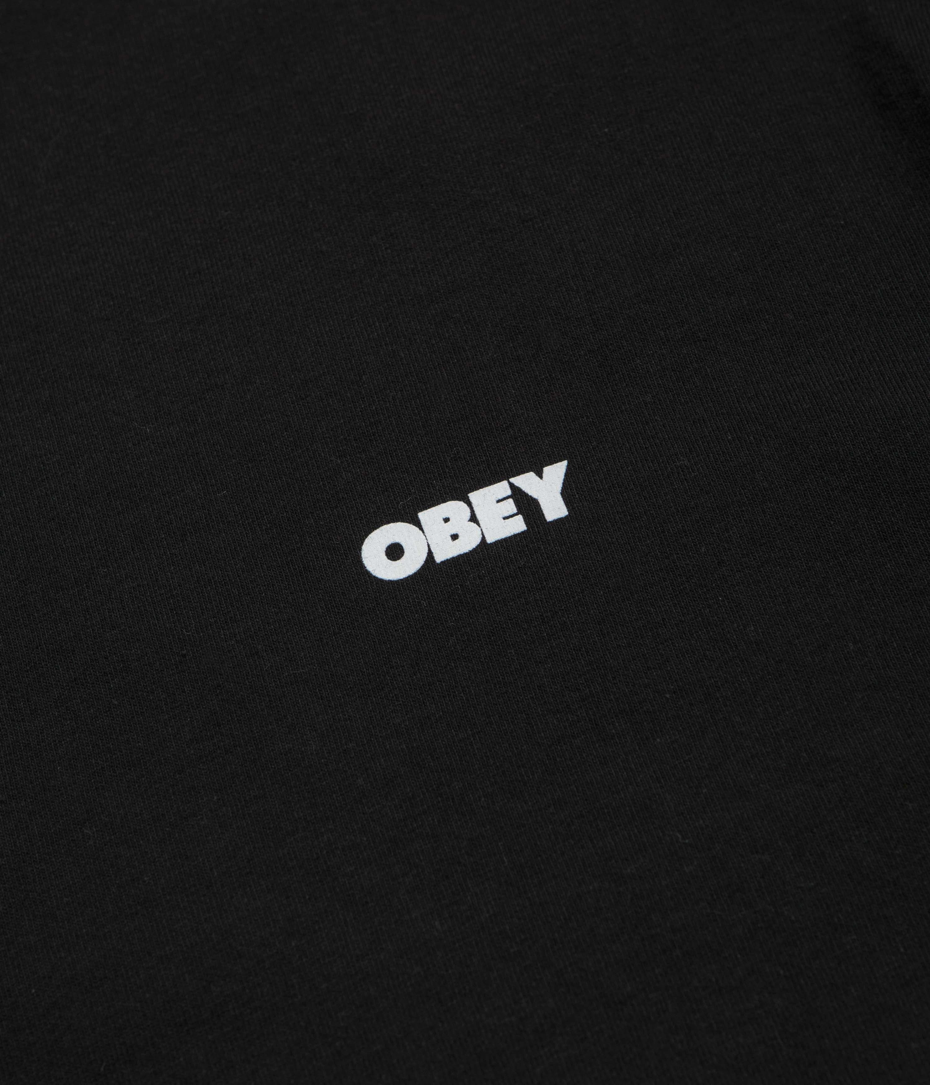 Obey Visual Studios T-Shirt - Black Chilly Style Chic Fit