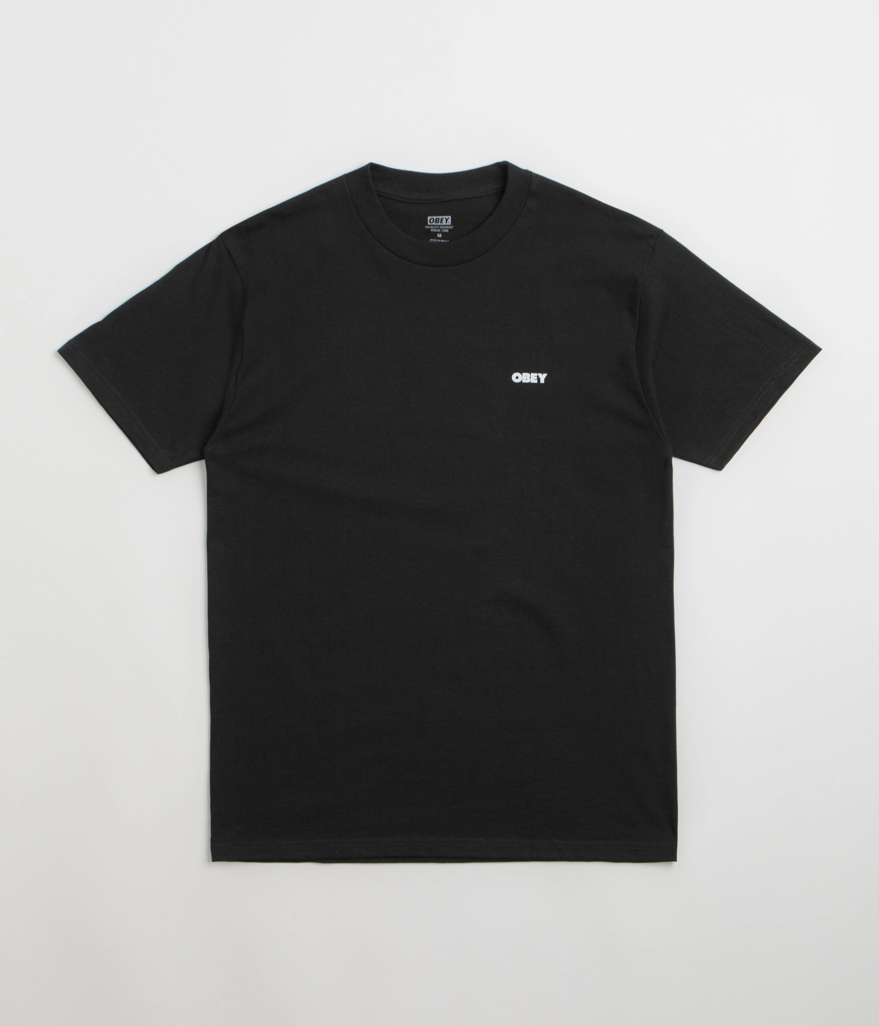 Obey Visual Studios T-Shirt - Black Perfect Layer Smart Comfort