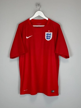 2014/15 ENGLAND AWAY SHIRT (XL) NIKE Modern Athletic Cut Anti Pilling Fabric