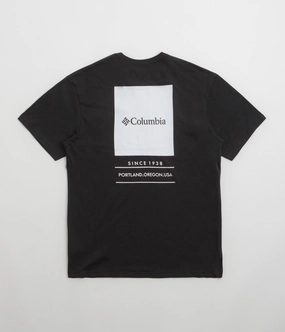 Columbia Barton Springs Graphic T-Shirt - Black Timeless Piece
