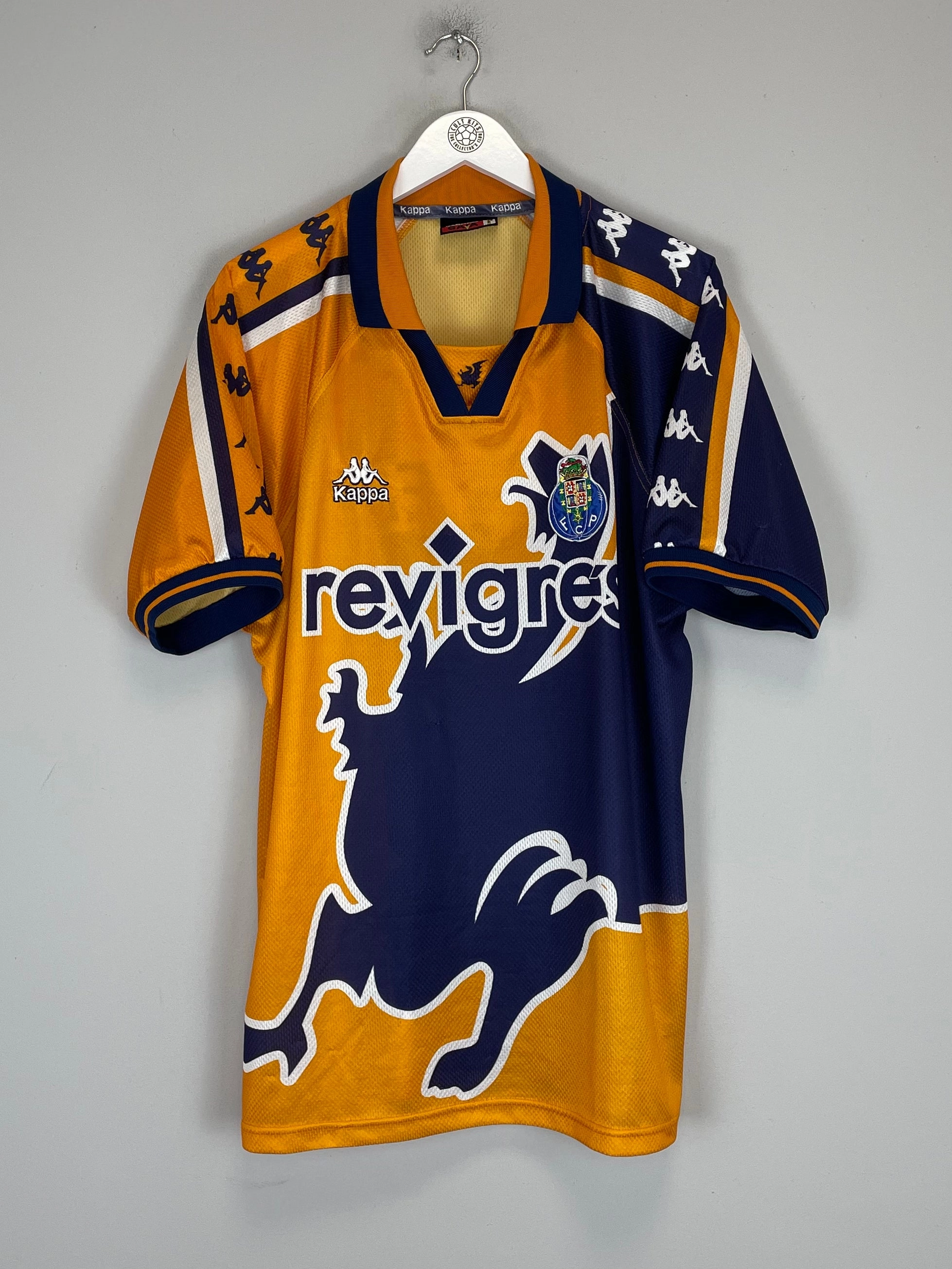 1997/98 PORTO AWAY SHIRT (L) KAPPA Multi Panel Construction