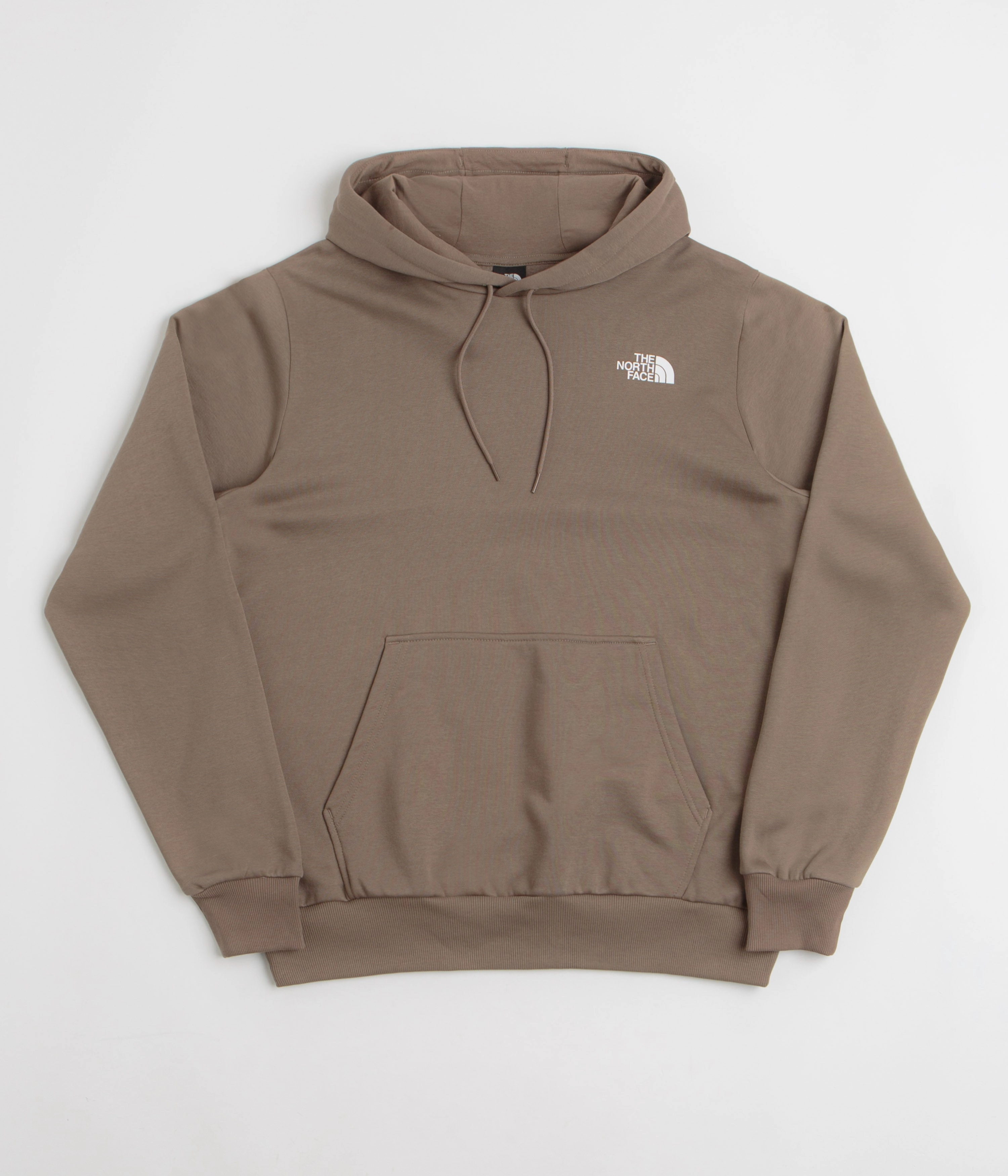 Knit texture Rhino like The North Face Simple Dome Hoodie - Mocha Brown