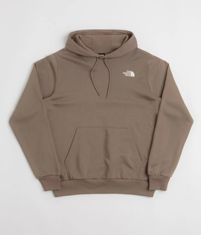 Knit texture Rhino like The North Face Simple Dome Hoodie - Mocha Brown
