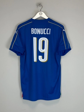 Cross Fiber Engineering 2016/17 ITALY BONUCCI #19 HOME SHIRT (L) PUMA