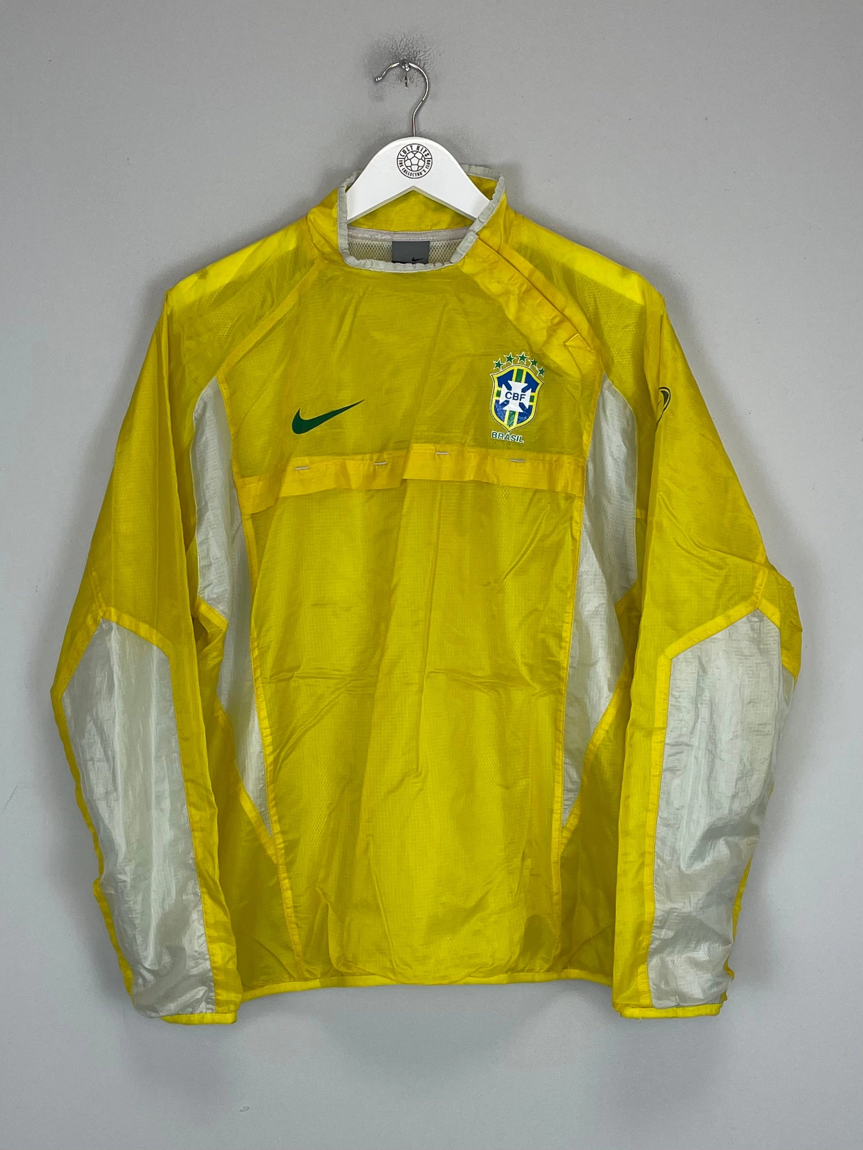 AntiSlip Grip Technology 2002/03 BRAZIL WINDBREAKER JACKET (S) NIKE