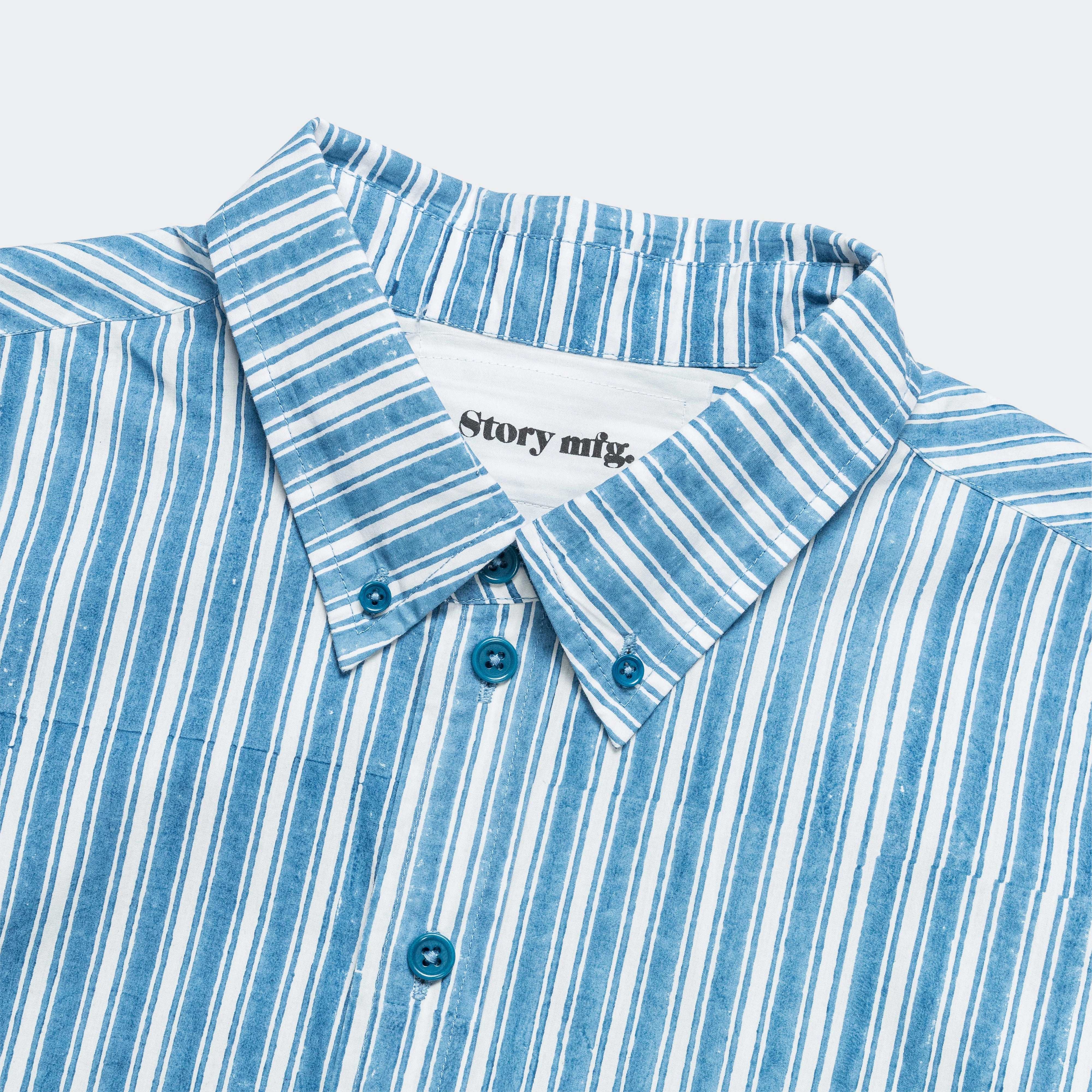 Bold Hue Office Shirt - Broadstairs Stripe