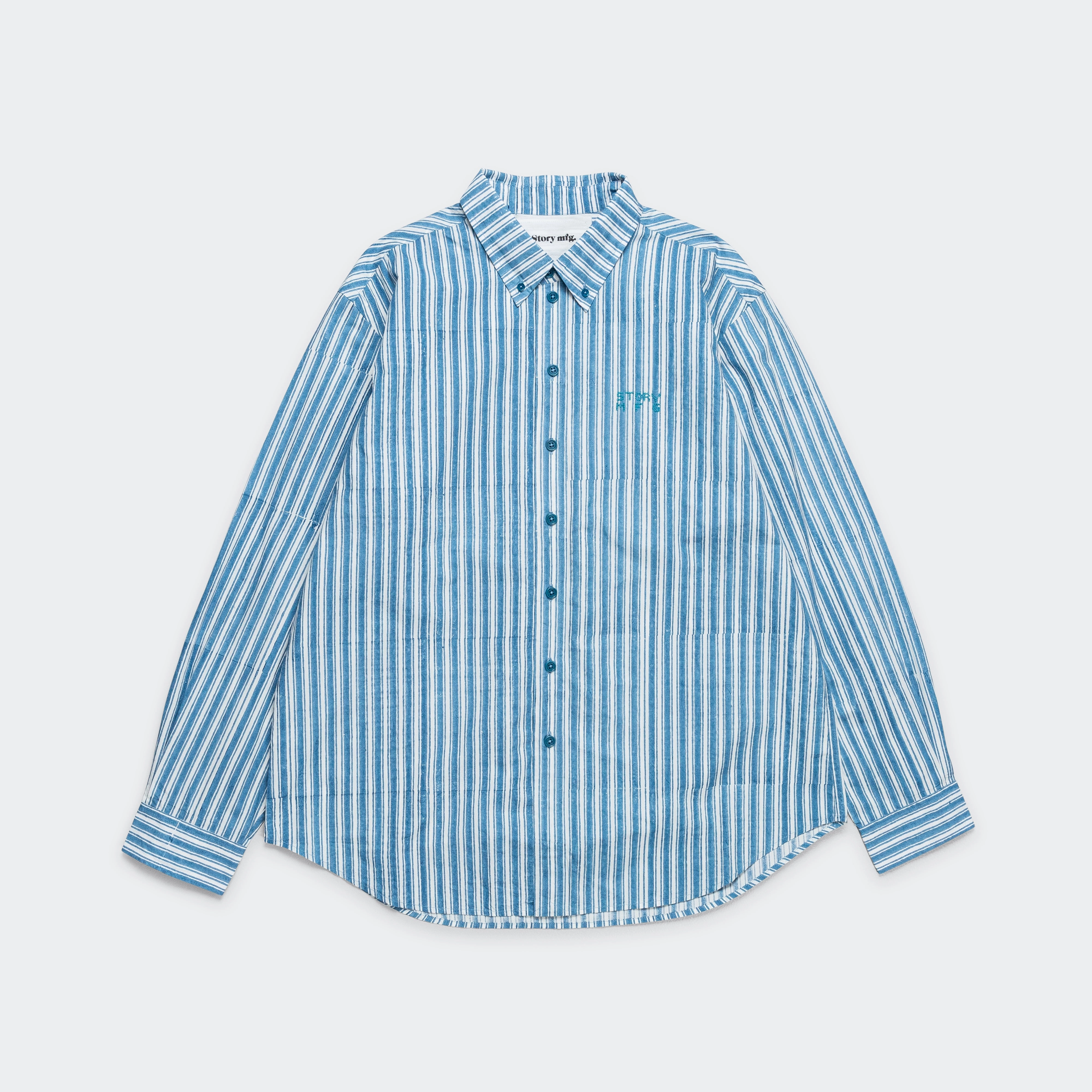 Office Shirt - Broadstairs Stripe Weekend Casual