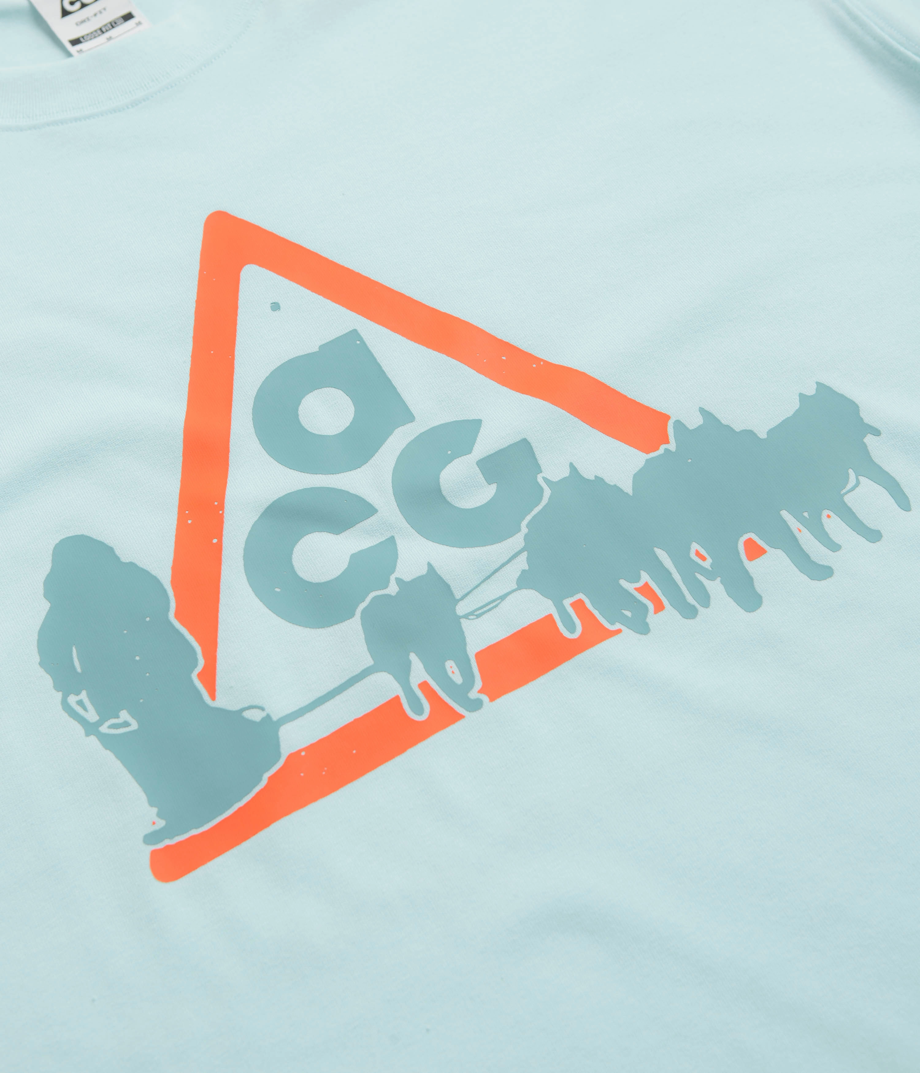 Nike ACG Dog Sled T-Shirt - Glacier Blue Multi Purpose Wear