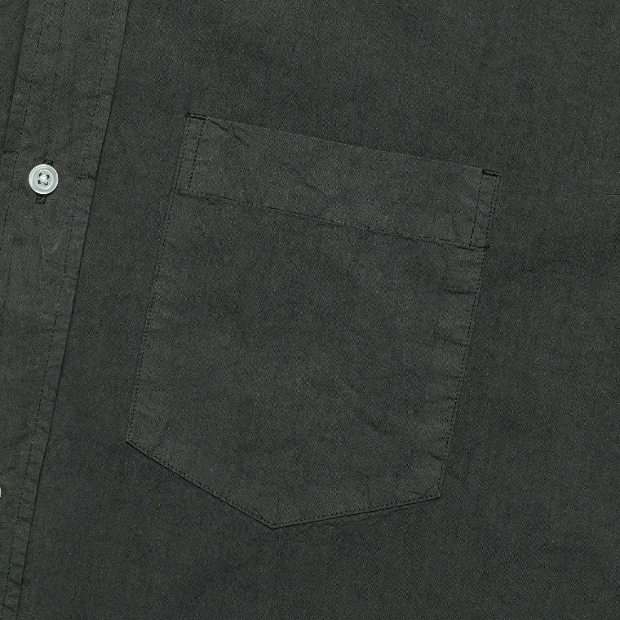 Chic Design Ole Cotton Tencel Shirt - Black Olive