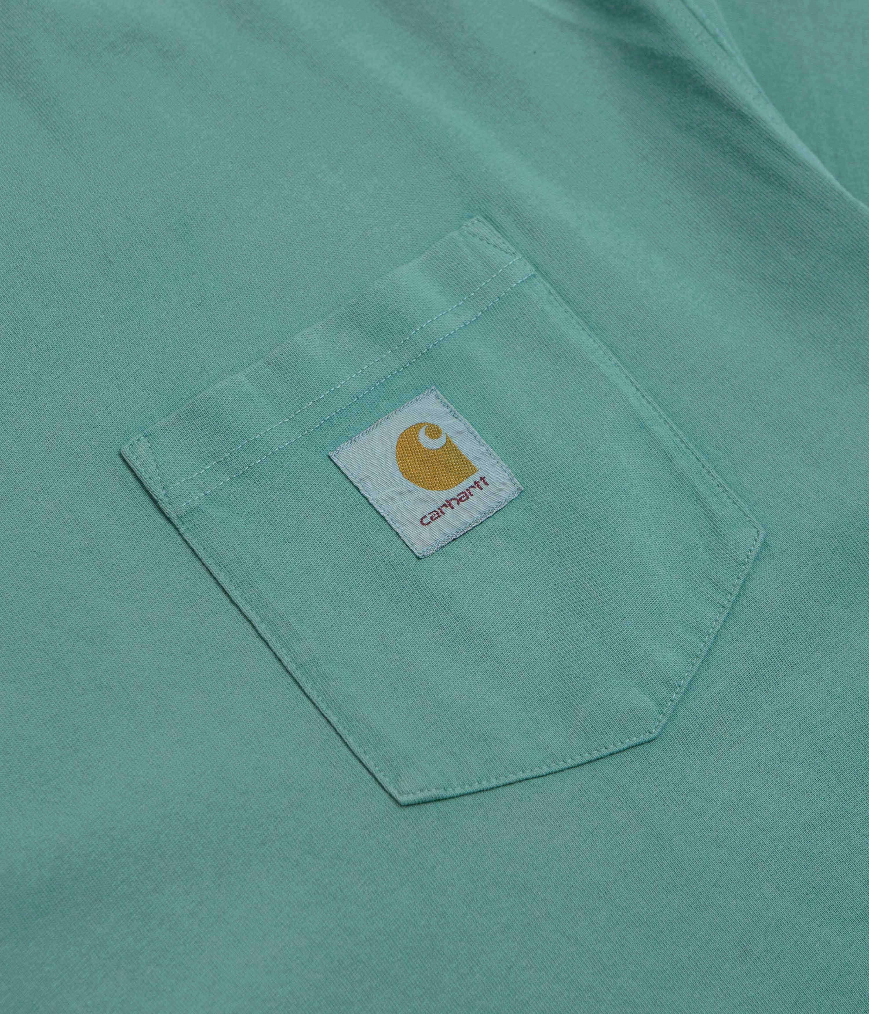 Loose Fit Carhartt Hudson Pocket T-Shirt - Saguaro
