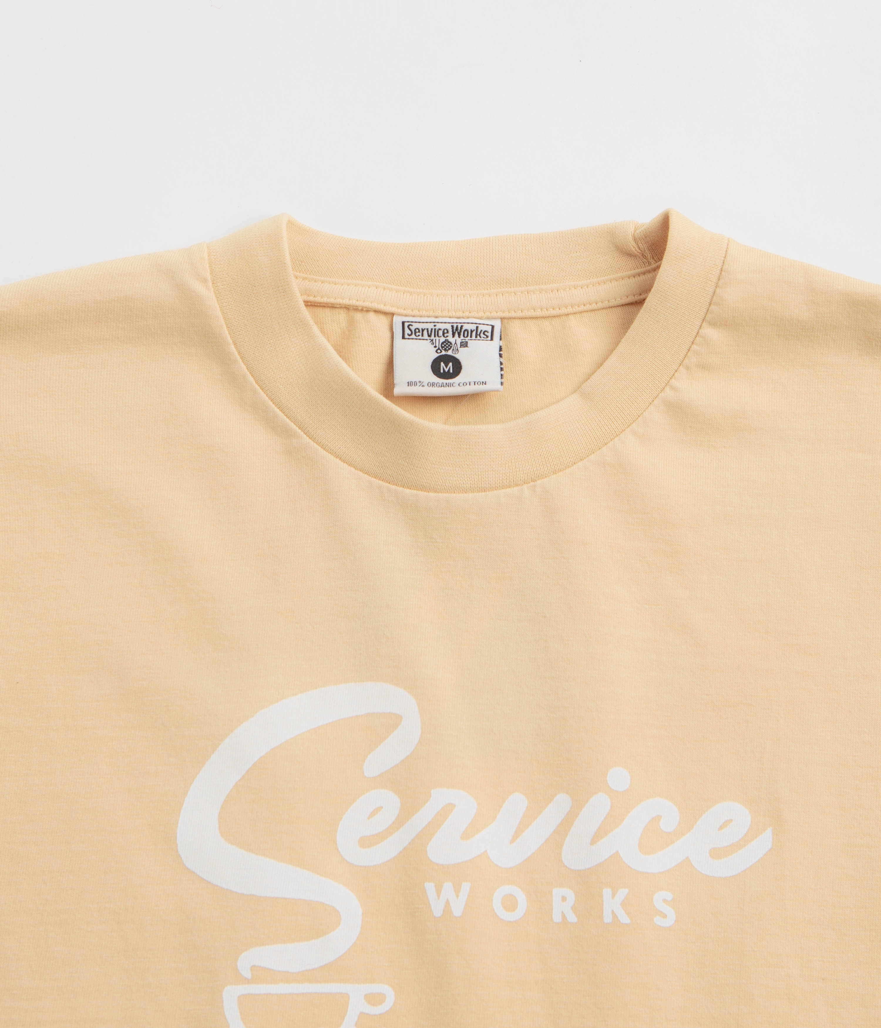 Chic Outfit Service Works Espresso T-Shirt - Khaki