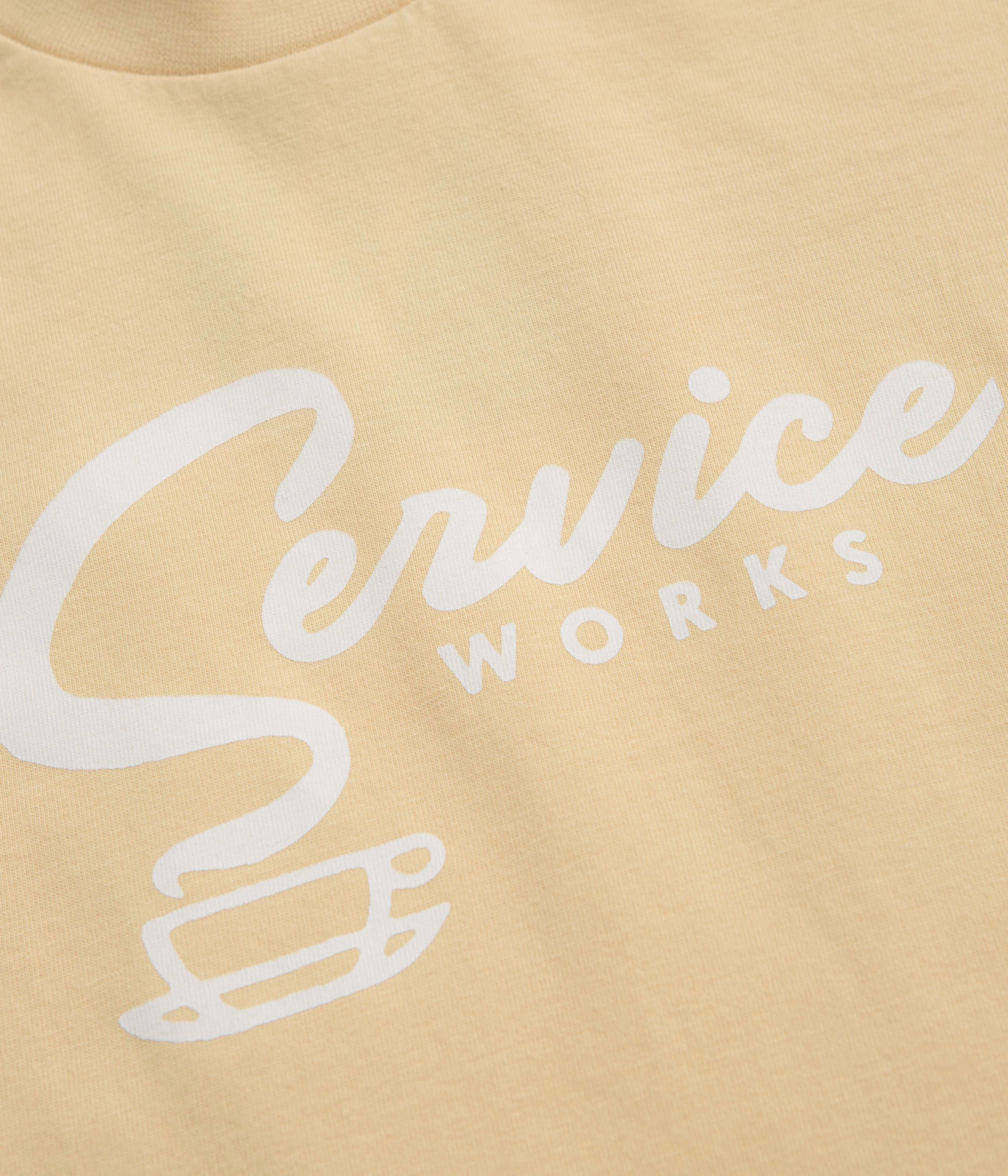 Functional Wear Service Works Espresso T-Shirt - Khaki