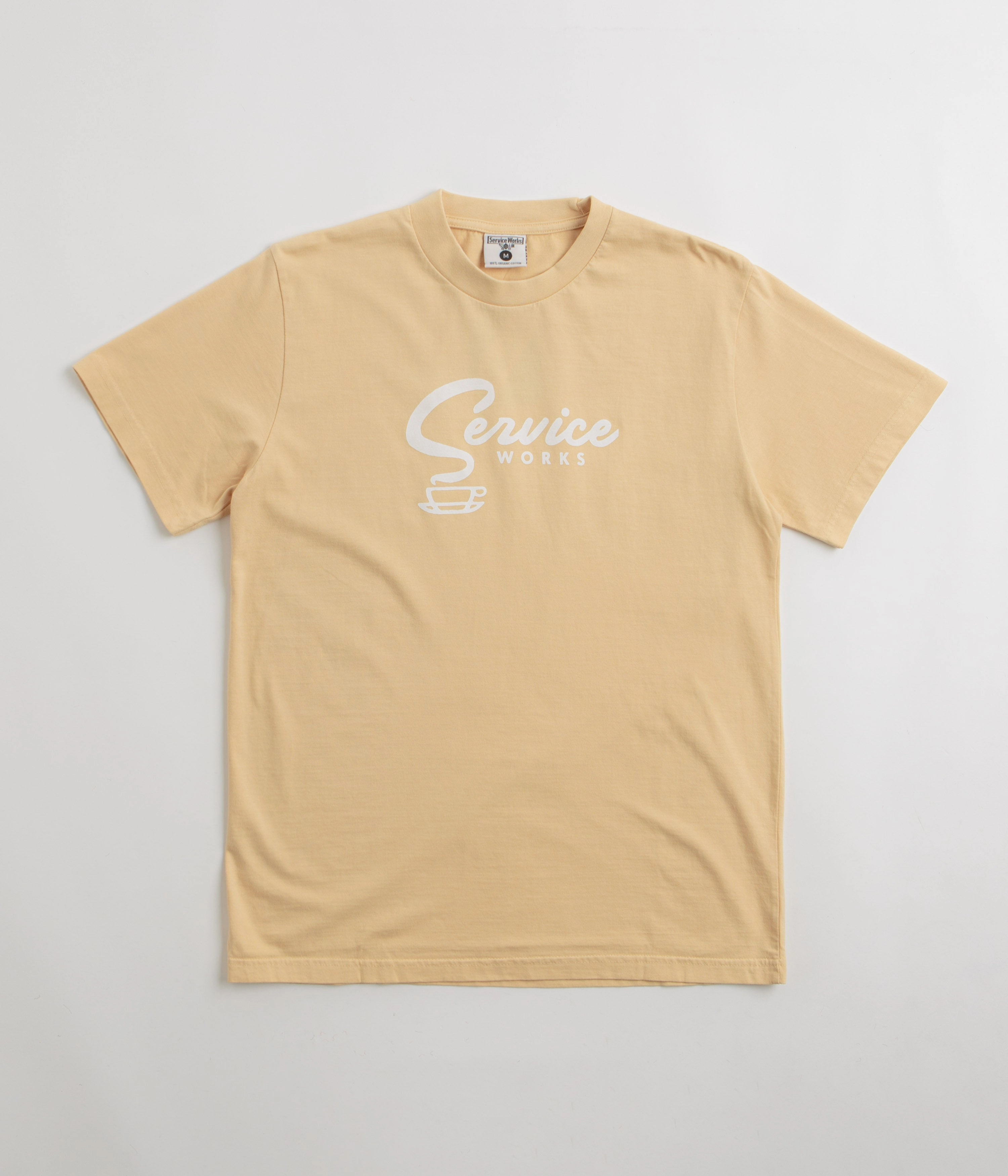 Service Works Espresso T-Shirt - Khaki Stretch Knit