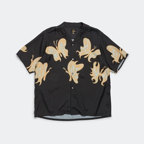 One-Up SS Shirt x Kae Tanaka - Black KT Papillon Travel-friendly Relaxed Vibe