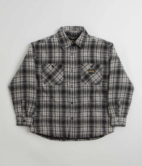 Stan Ray Quilted Plaid Overshirt - Blue morning Breathable Material