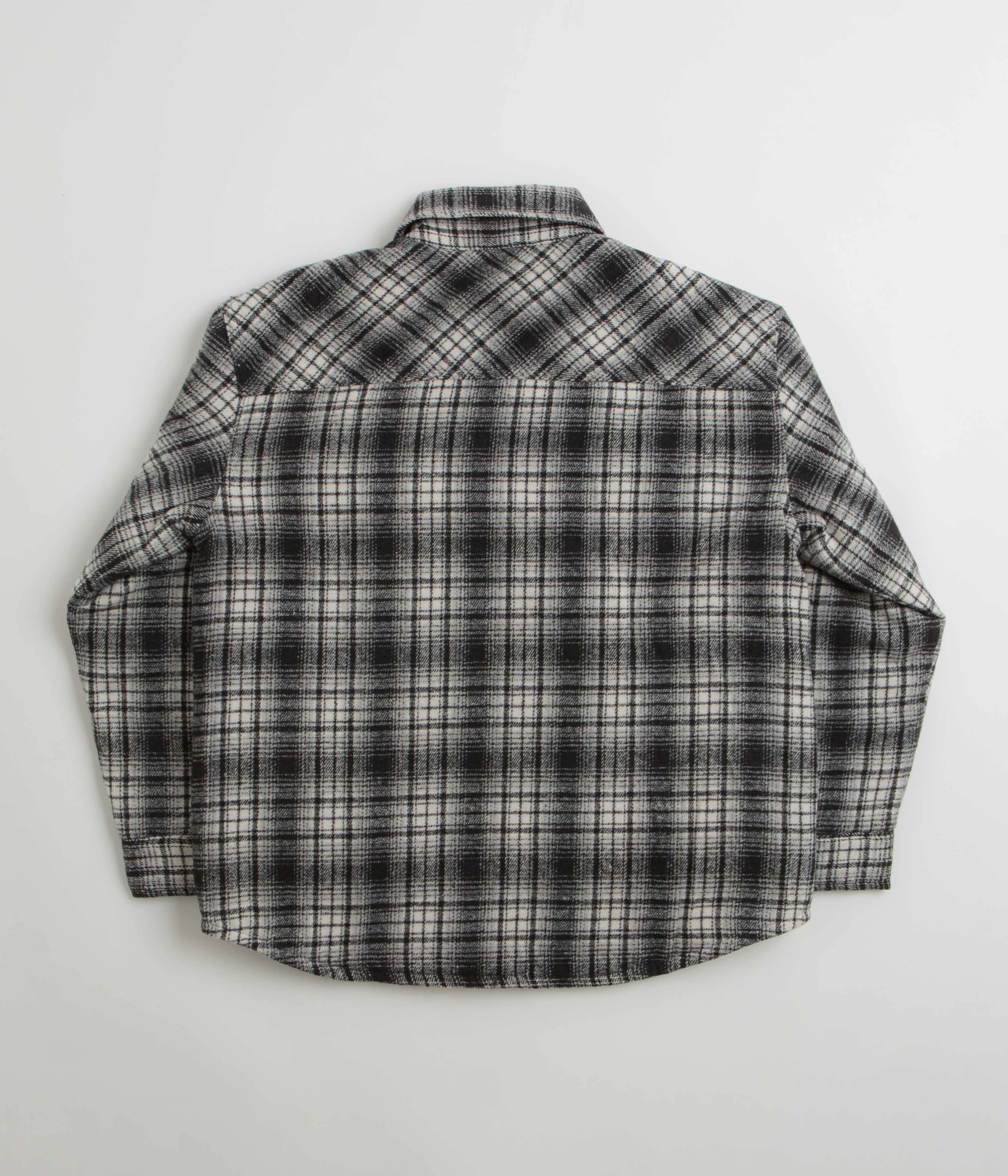 holiday Stan Ray Quilted Plaid Overshirt - Blue
