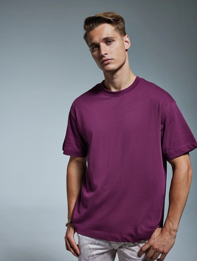 Organic Heavyweight T-Shirt | ECO RAW Fun Prints BiodegradableMaterial