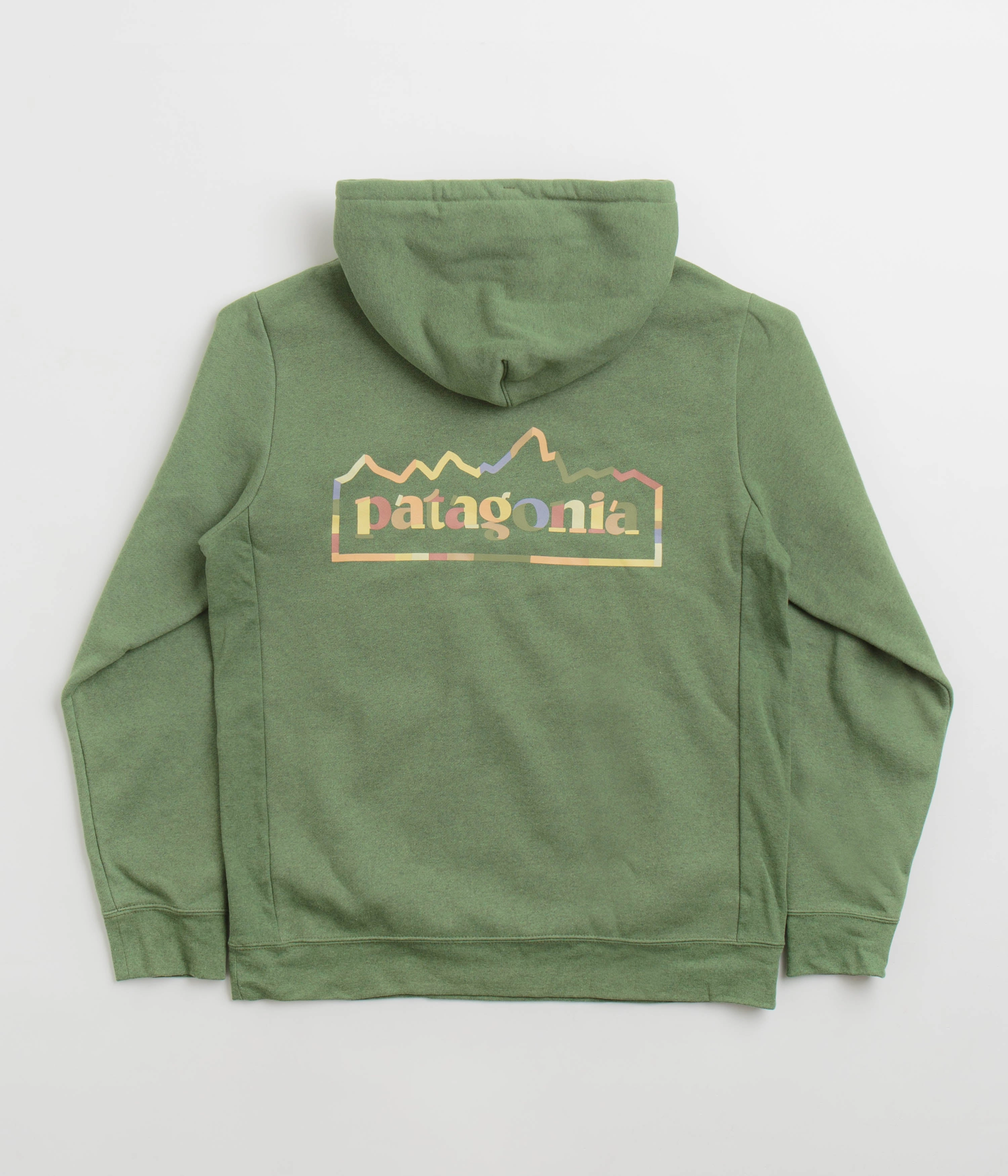 Patagonia Unity Fitz Uprisal Hoodie - Terrain Green Winter Energy