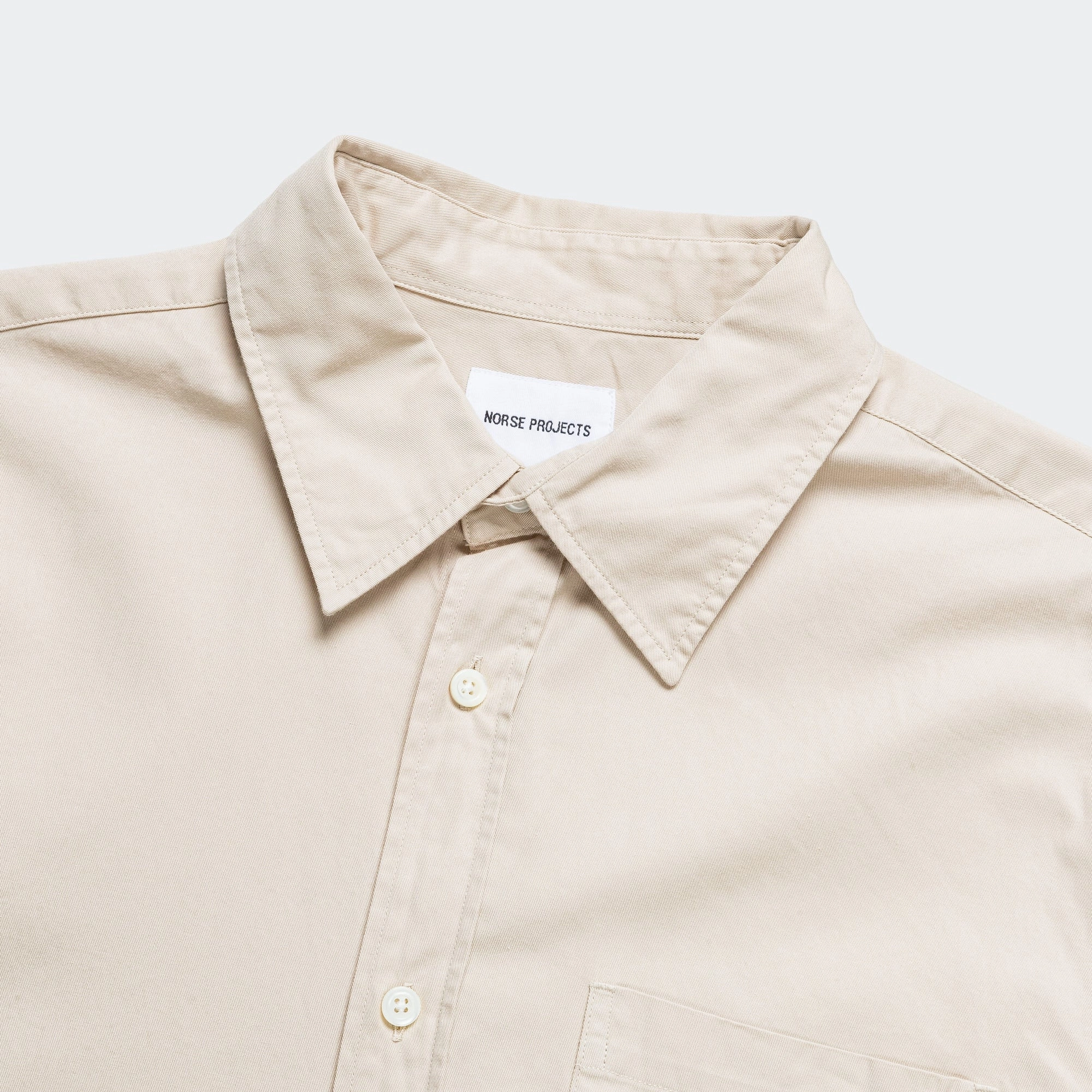 Anti Pilling Finish Multipurpose Utility Osvald BD Twill Shirt - Oatmeal