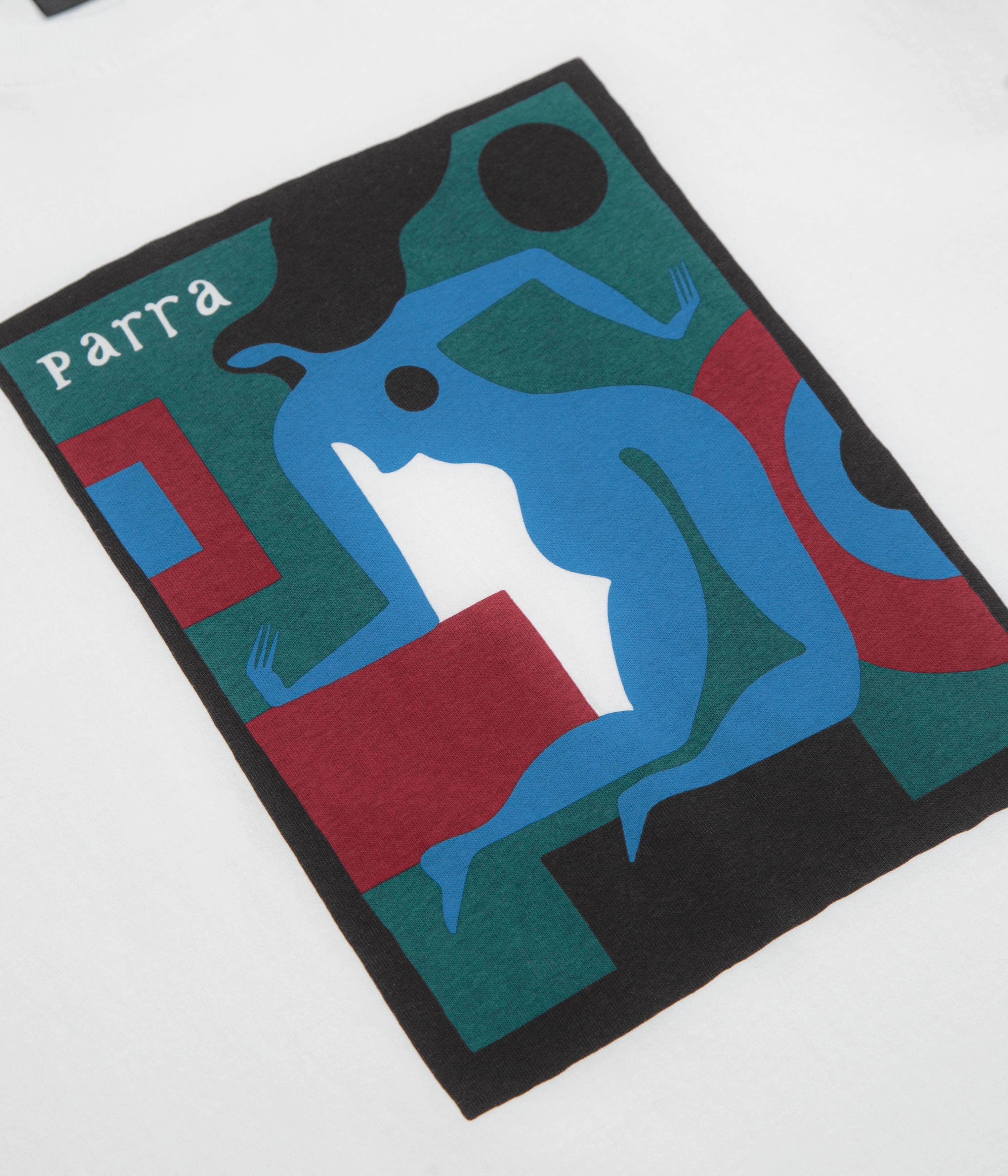 by Parra Room Fever T-Shirt - White Smart Comfort