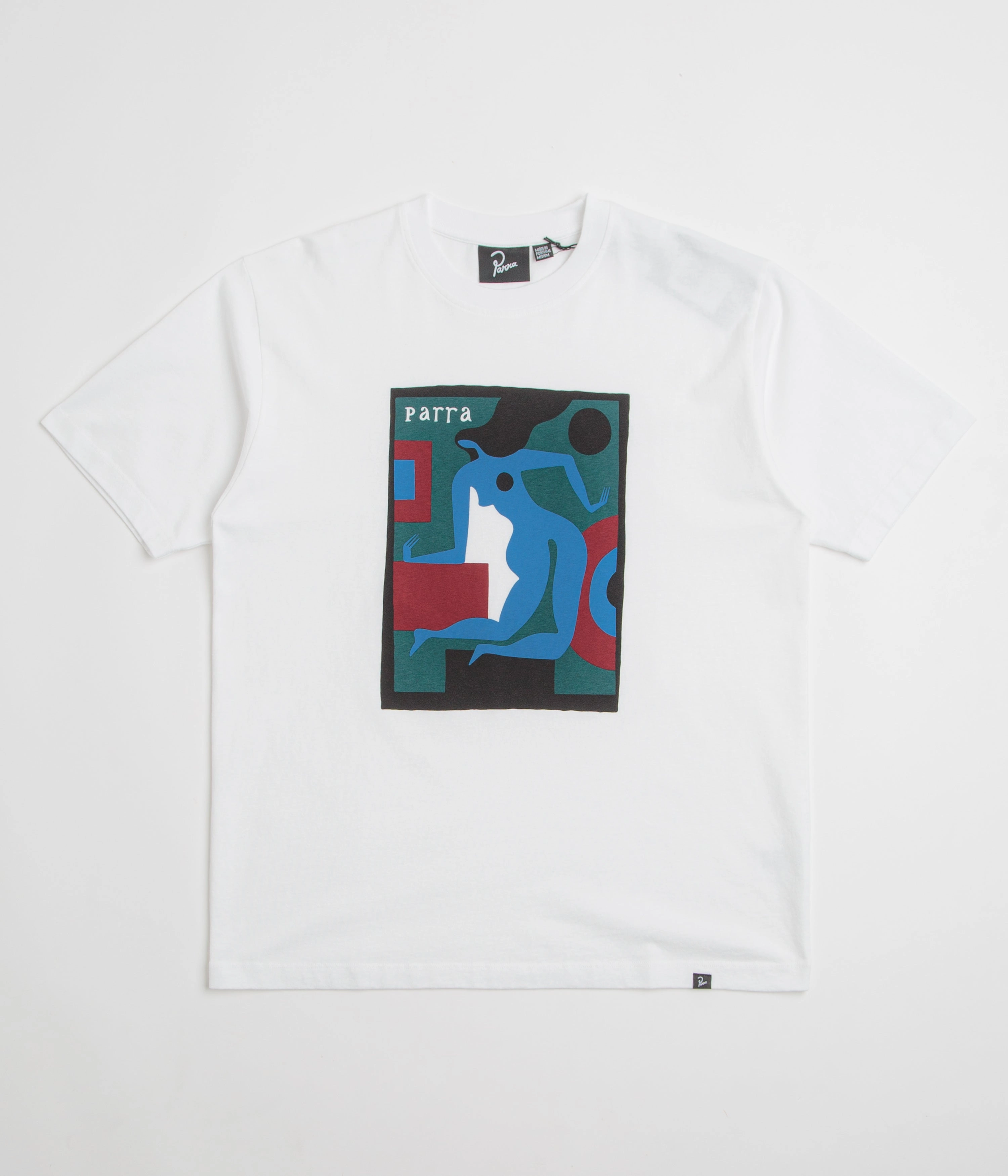 by Parra Room Fever T-Shirt - White Vintage Look Casual Day Wear