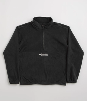 Relaxed Style Columbia Bent Bough 1/2 Zip Fleece - Black