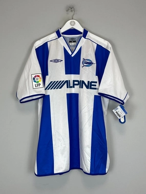 Ventilation Panels Breathable activewear 2002/03 ALAVES *BNWT* HOME SHIRT (XL) UMBRO