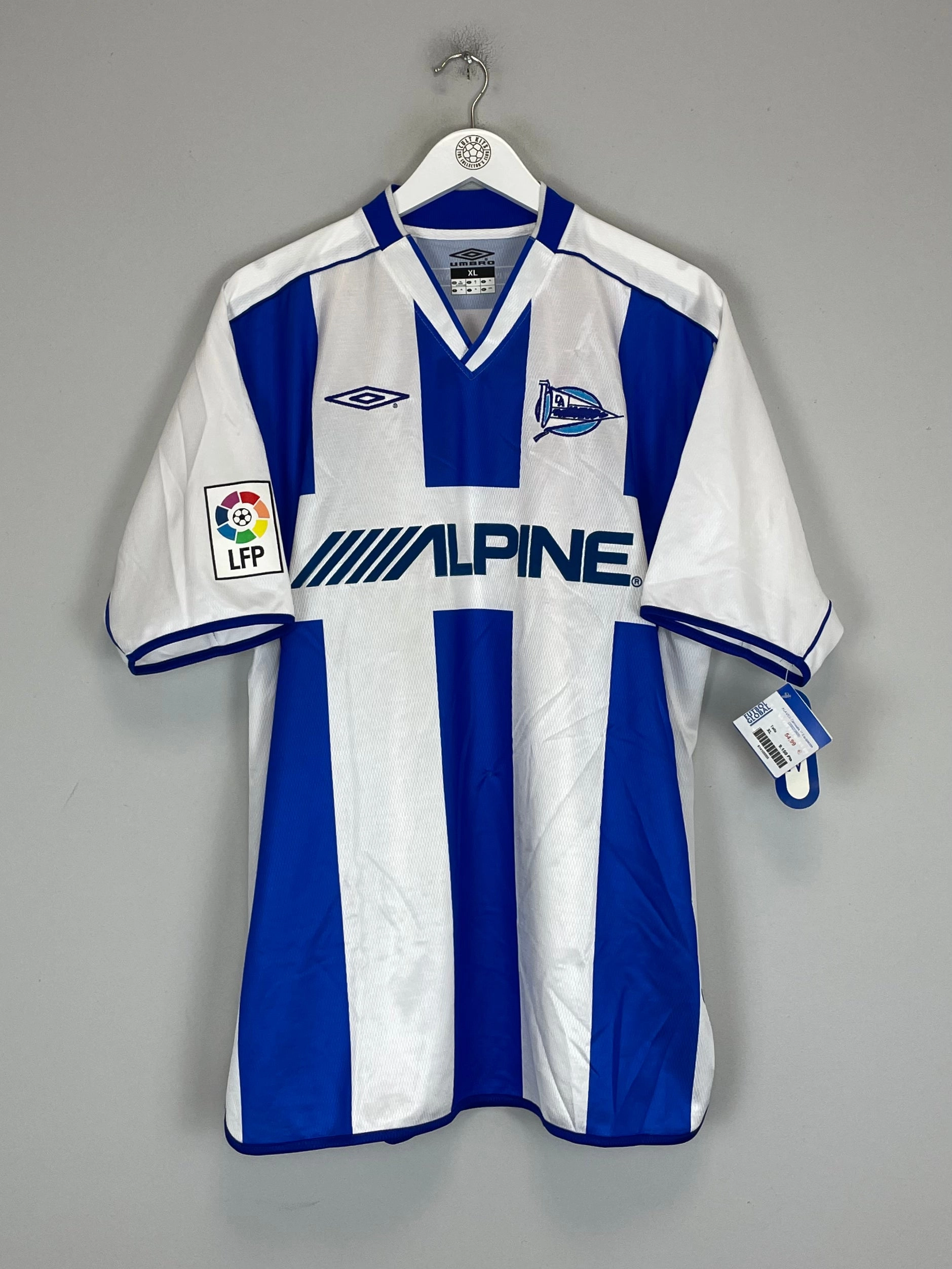 Ventilation Panels Breathable activewear 2002/03 ALAVES *BNWT* HOME SHIRT (XL) UMBRO