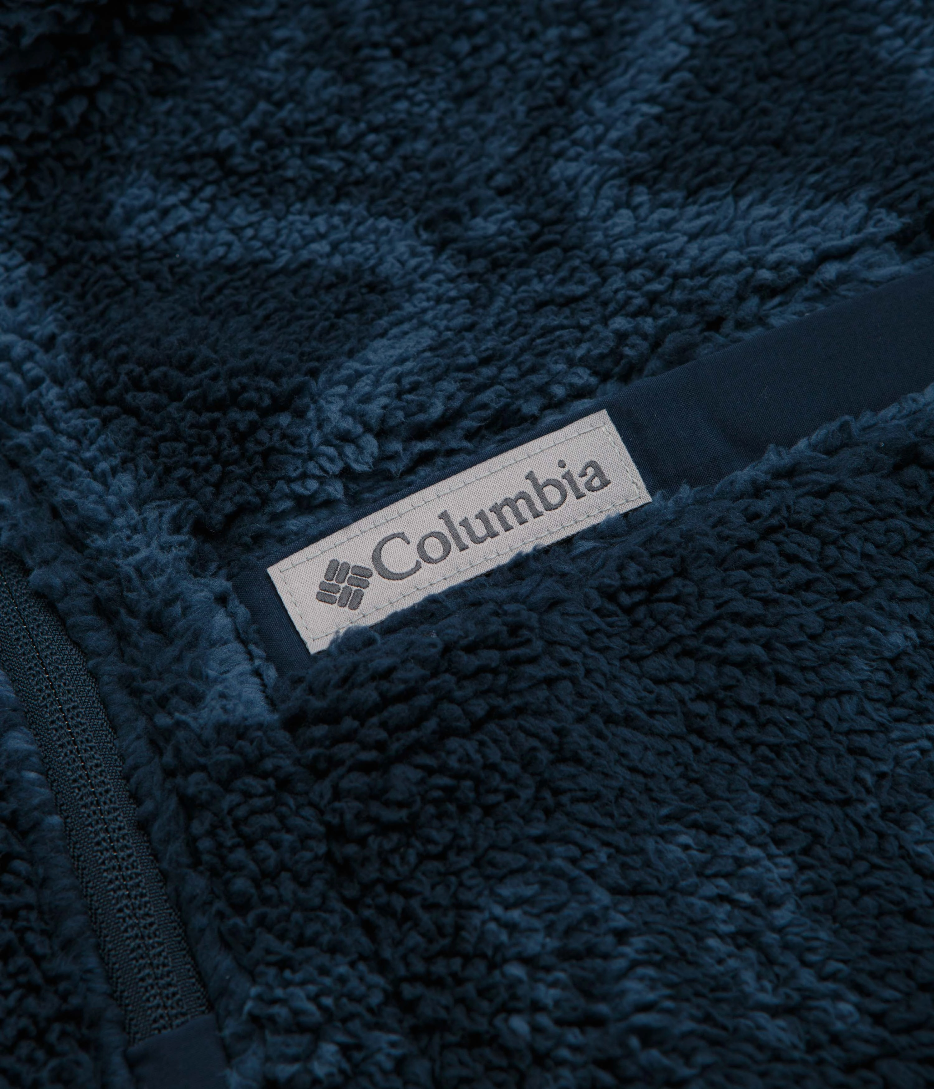 Columbia Rugged Ridge High Pile Half Zip Fleece - Collegiate Navy / Deschutes Days Weekend Chill